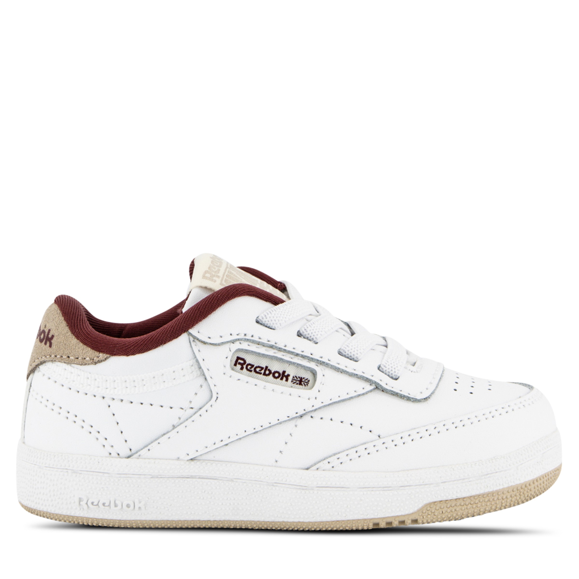 Reebok Club C Toddler Chalk Stucco White Hype DC
