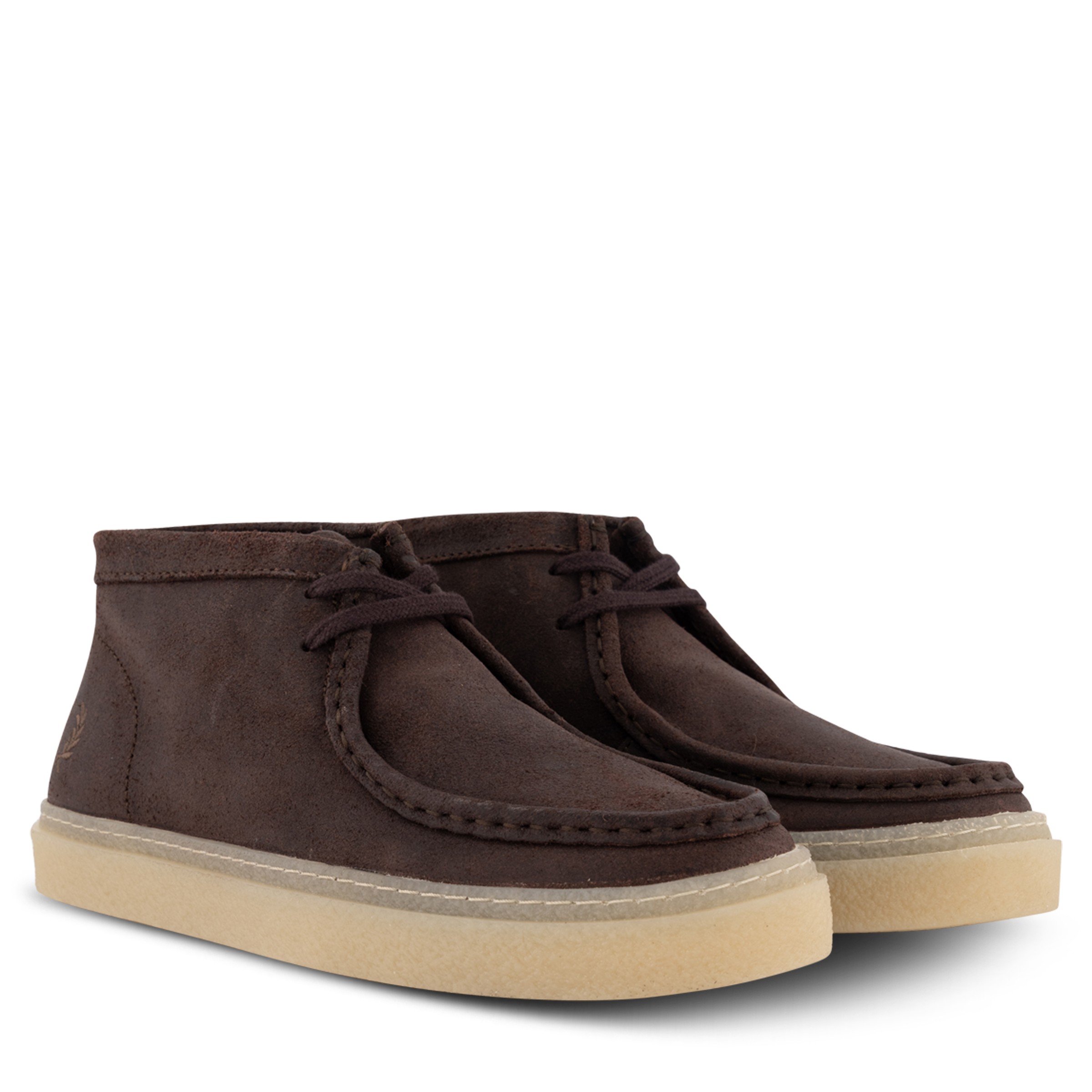 Fred Perry Dawson Mid Suede Burnt Tobacco | Hype DC