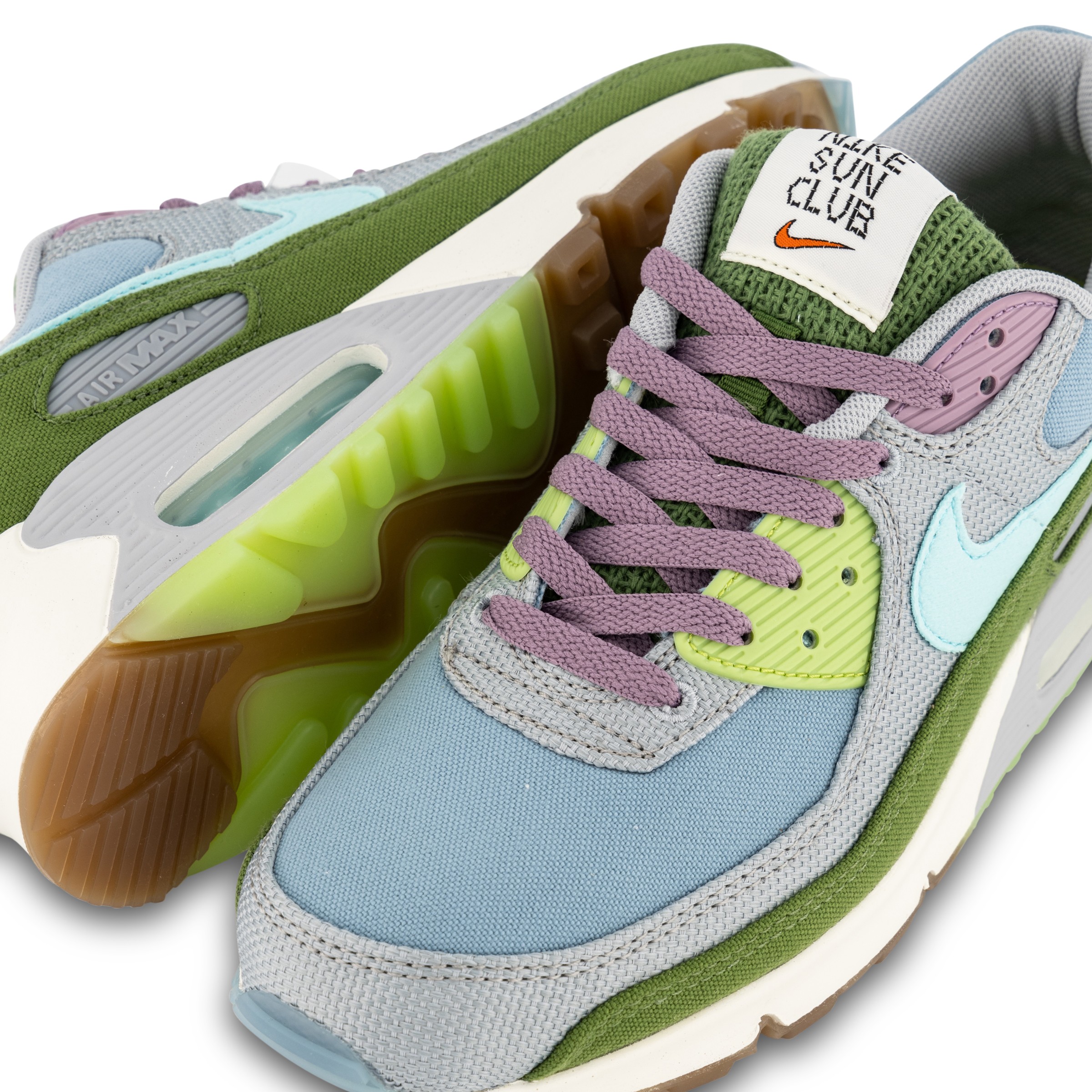 Nike Air Max 90 SE Worn Blue Copa Wolf Grey Hype DC