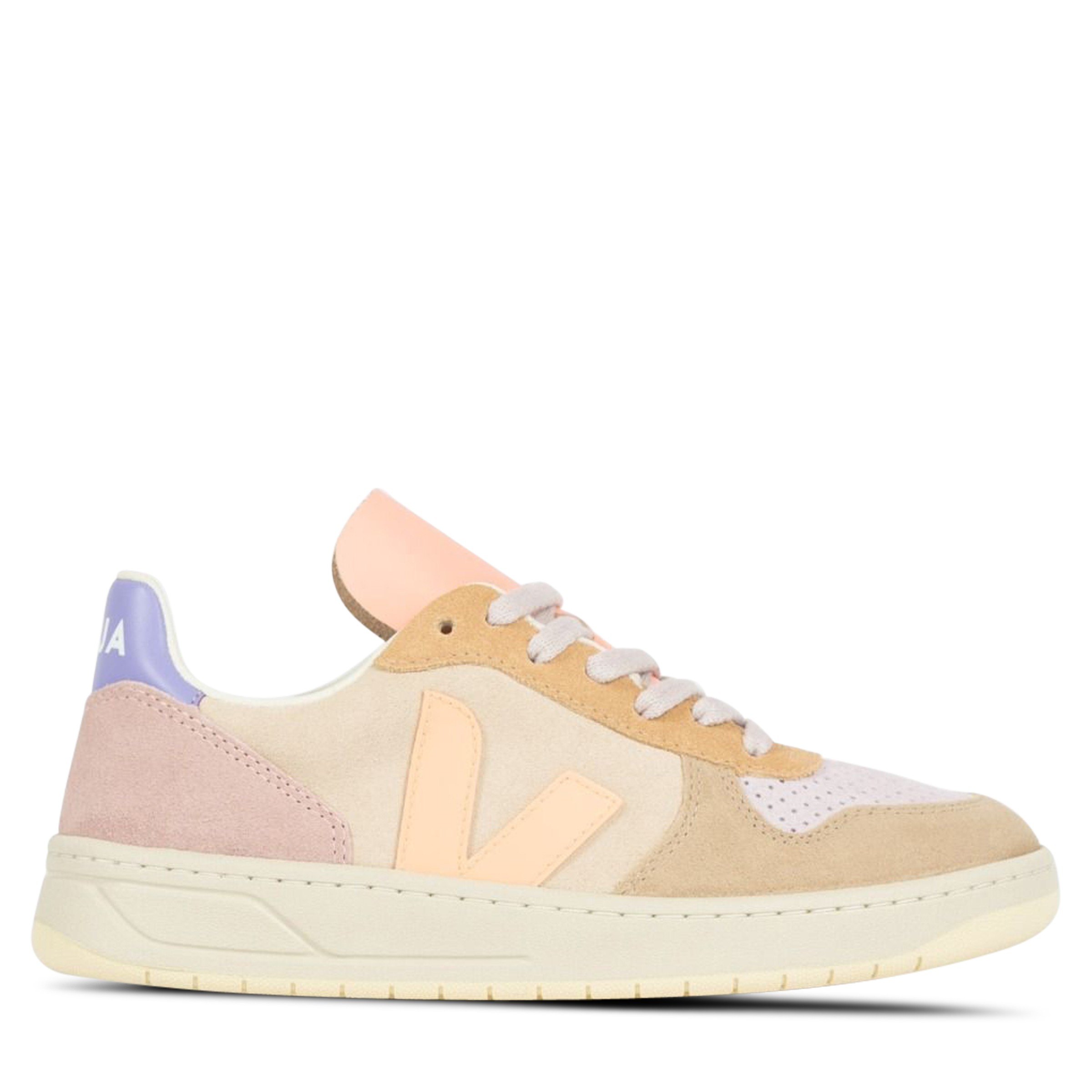 VEJA V 10 Womens Multicolour Peach Hype DC