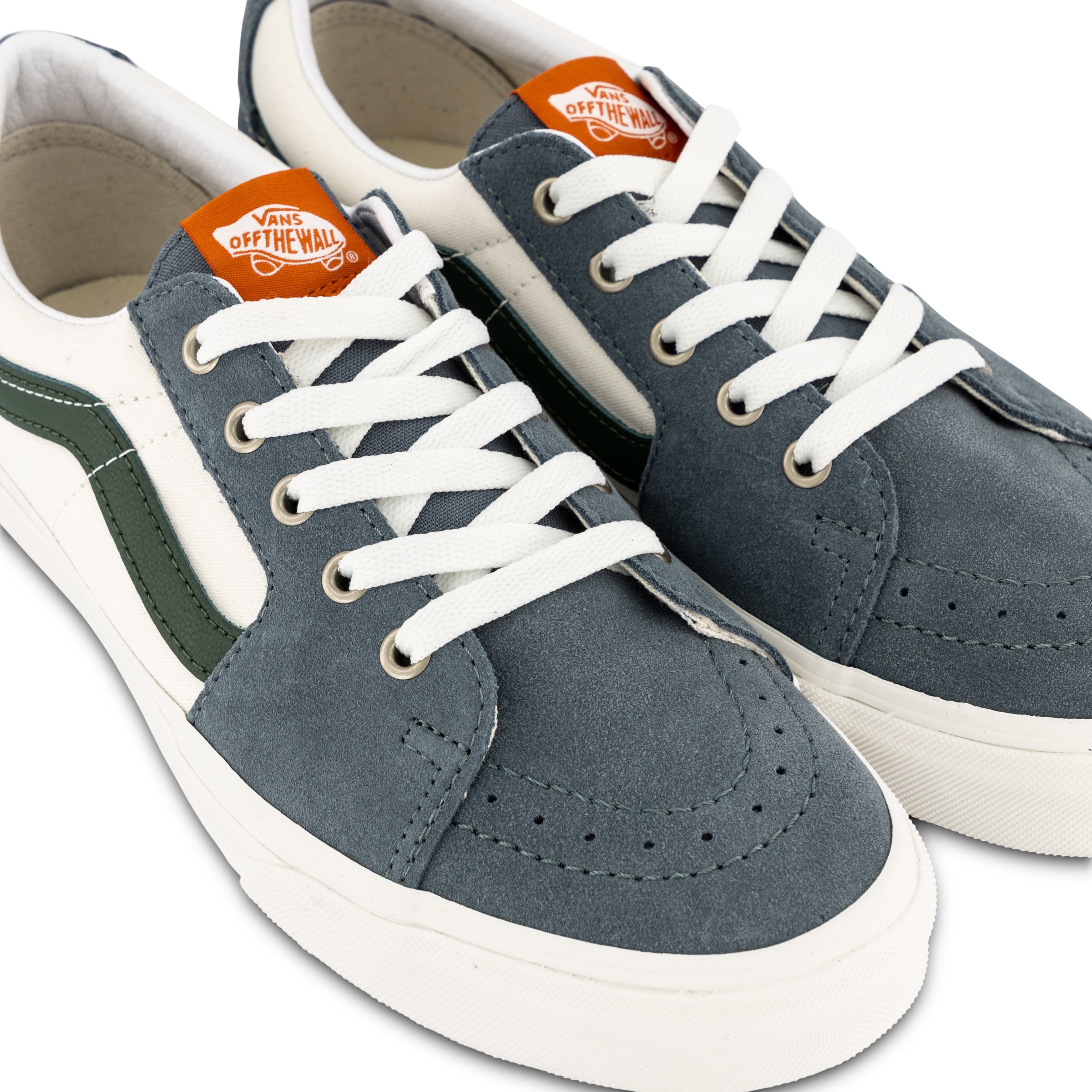 Vans SK8 Low Varsity Canvas Blue Green Hype DC