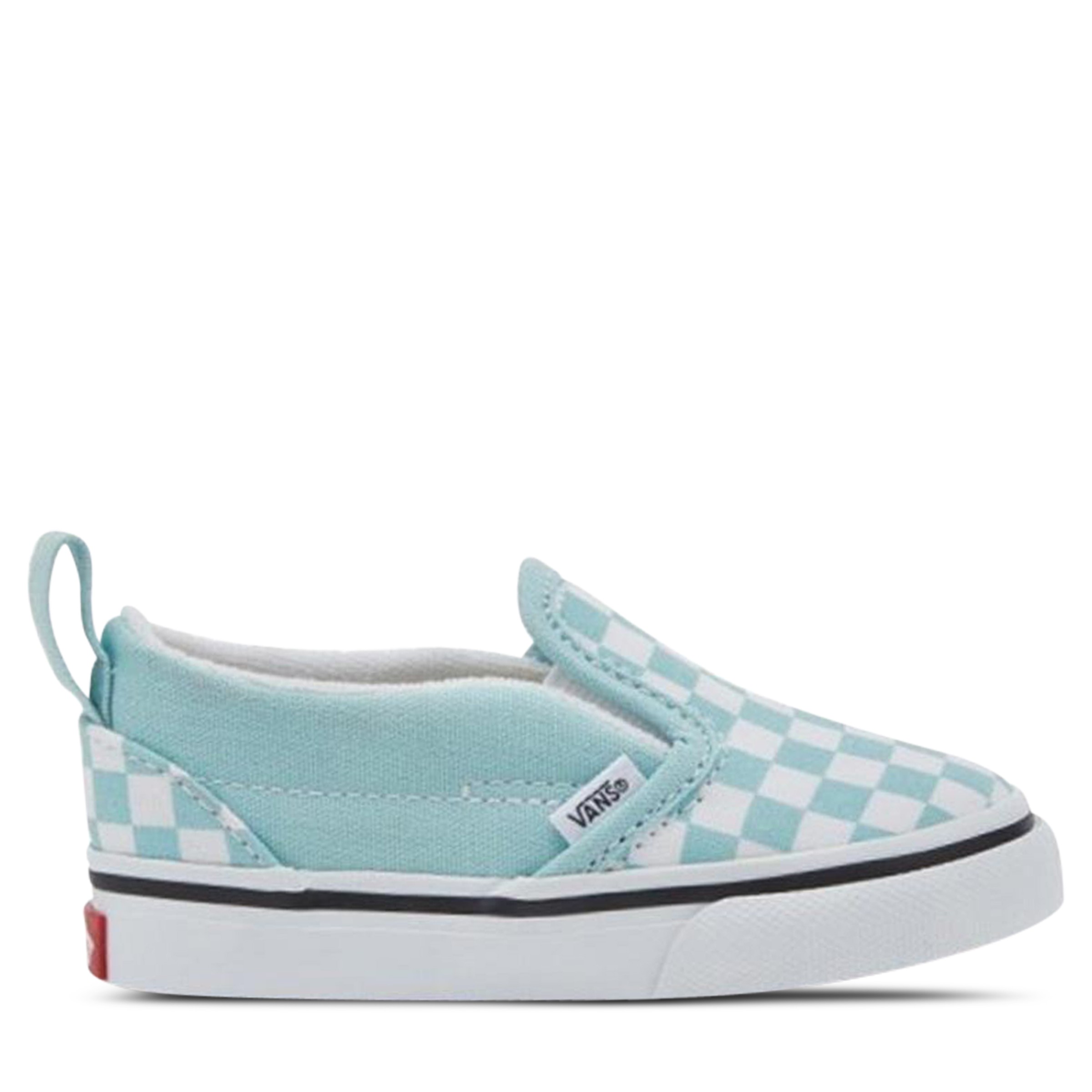 Vans SLIP ON V COLOR THEORY Color Theory Checkerboard Canal Blue