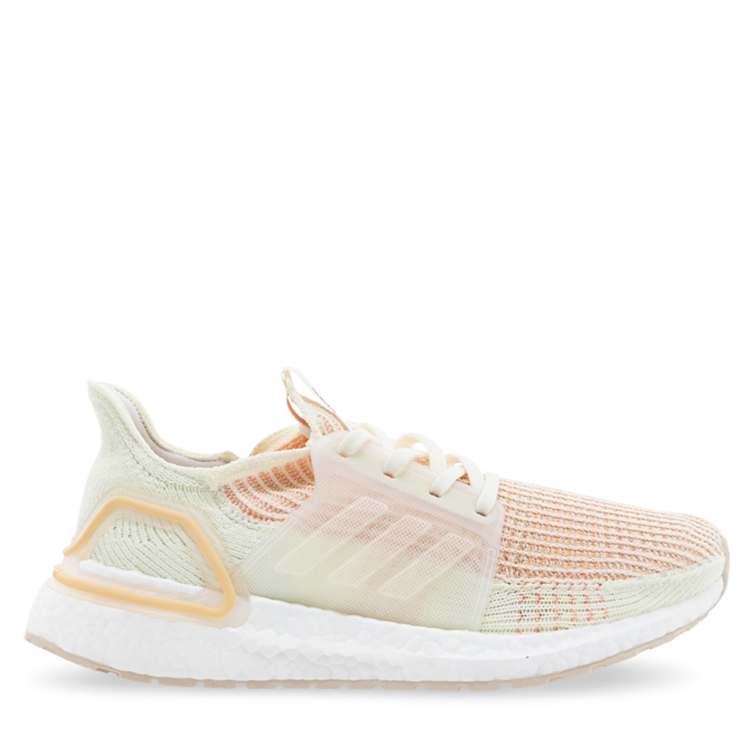 adidas Performance ULTRABOOST 19 WOMENS Off White Orange Hype DC