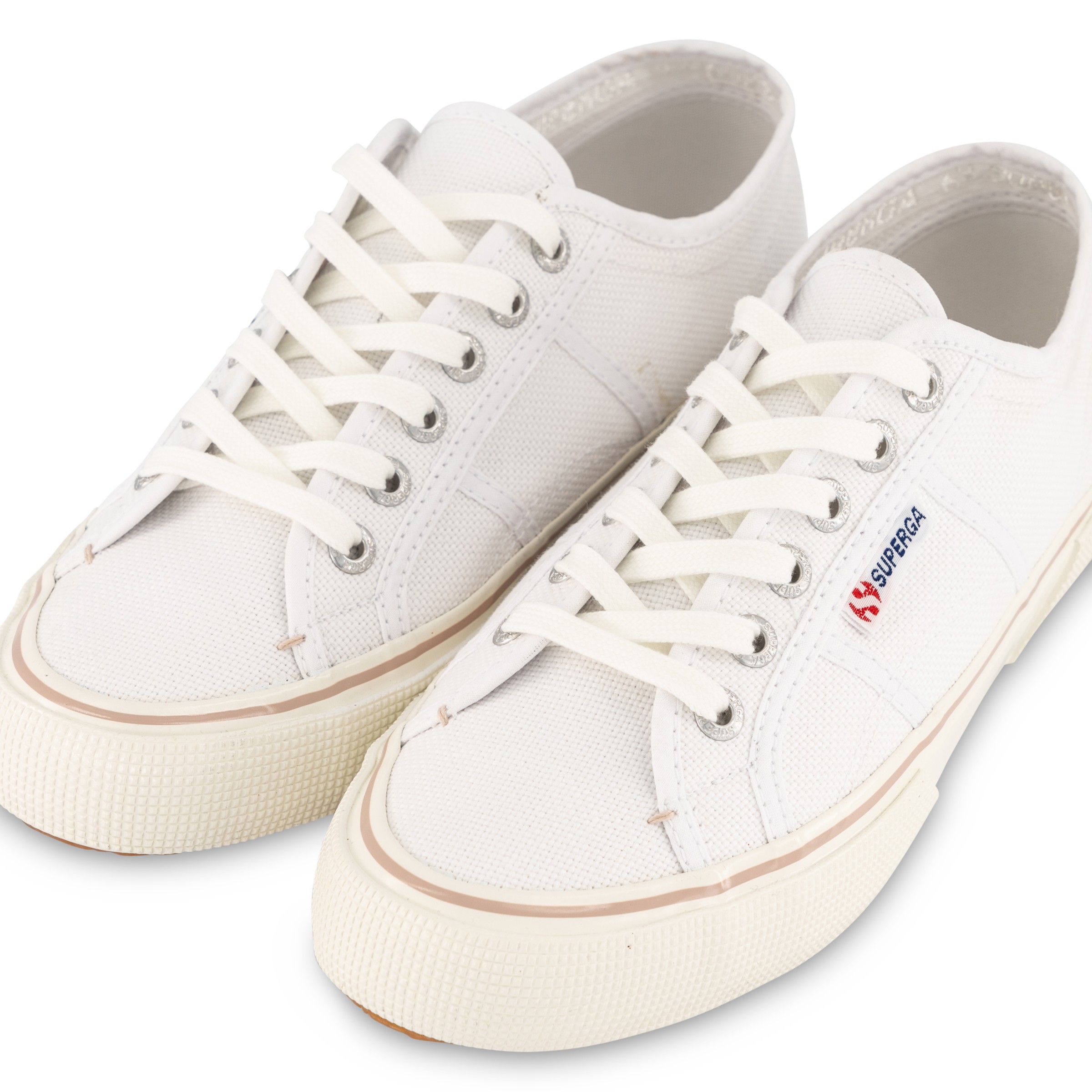 Womens white superga store