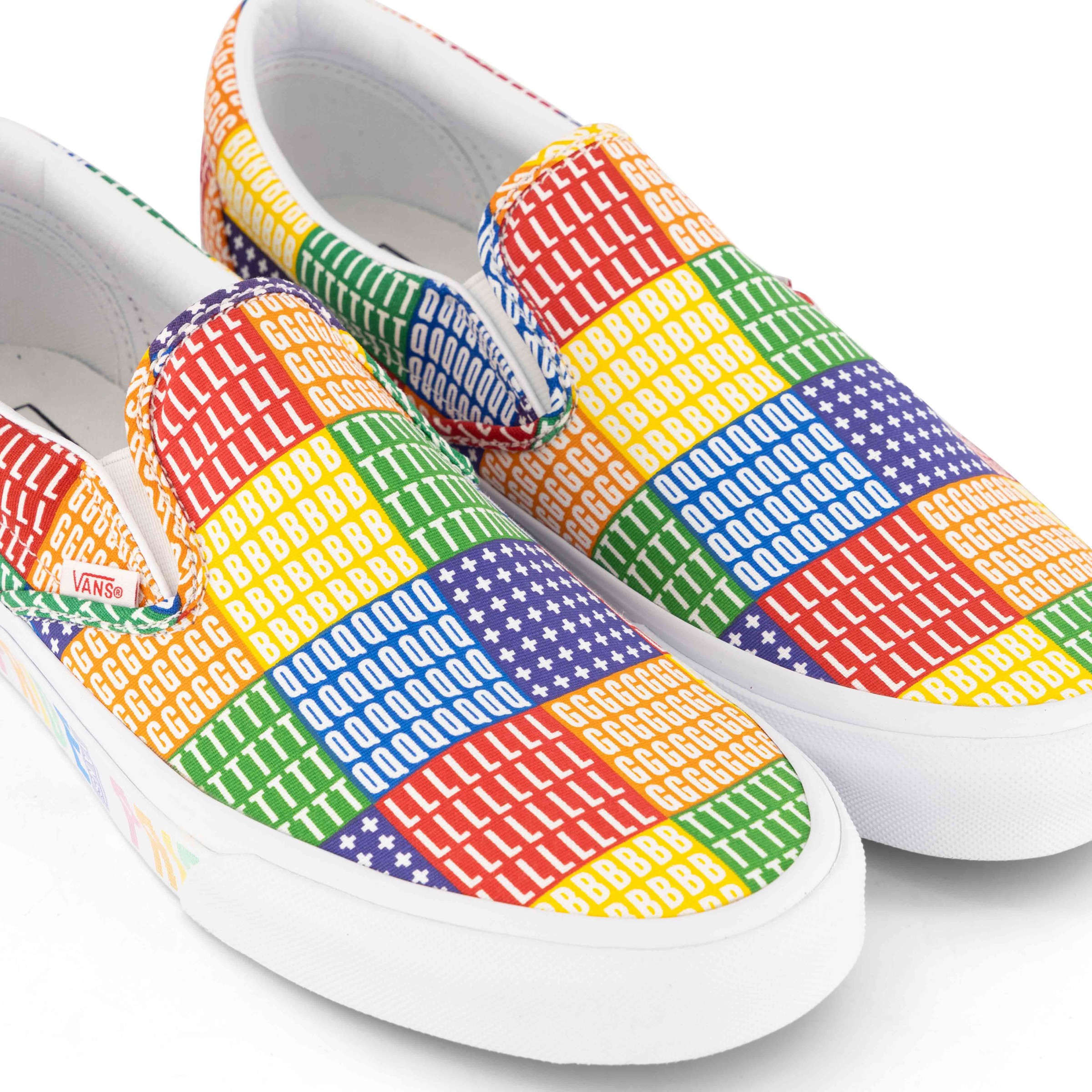 Vans Classic Slip On Multi true White Hype DC