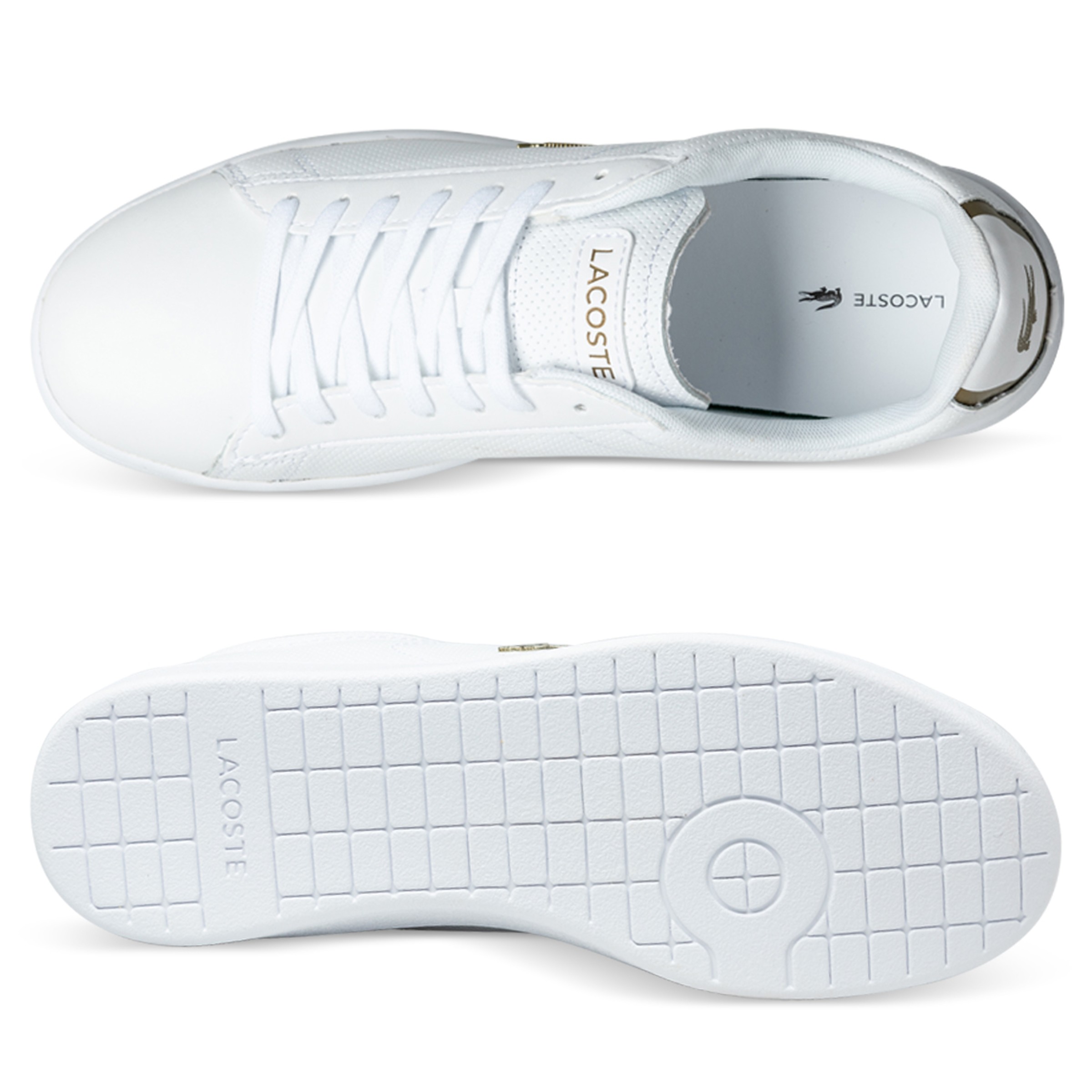 Lacoste CARNABY EVO WOMENS White White Hype DC