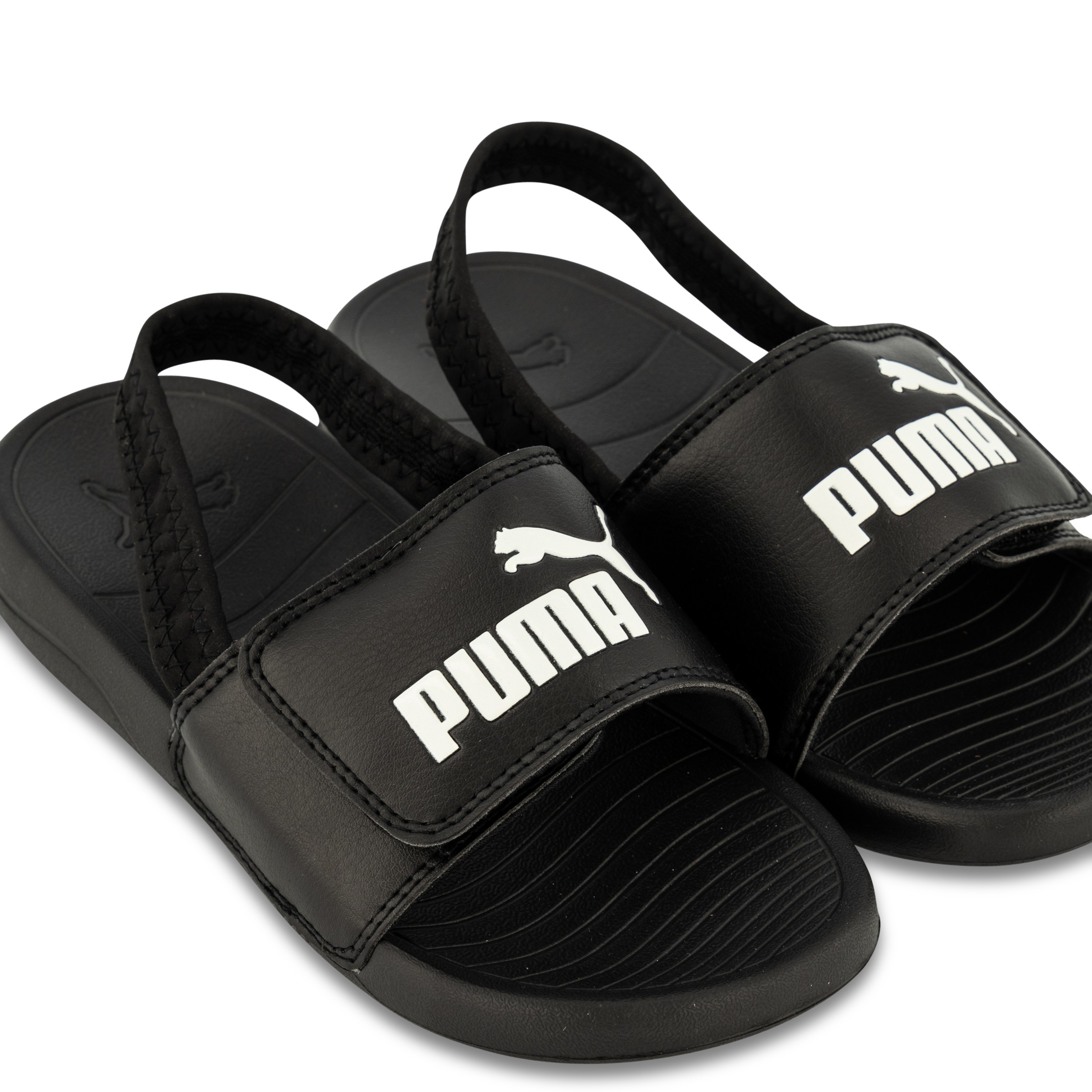 Puma Popcat 20 Backstrap Kids Black Hype DC
