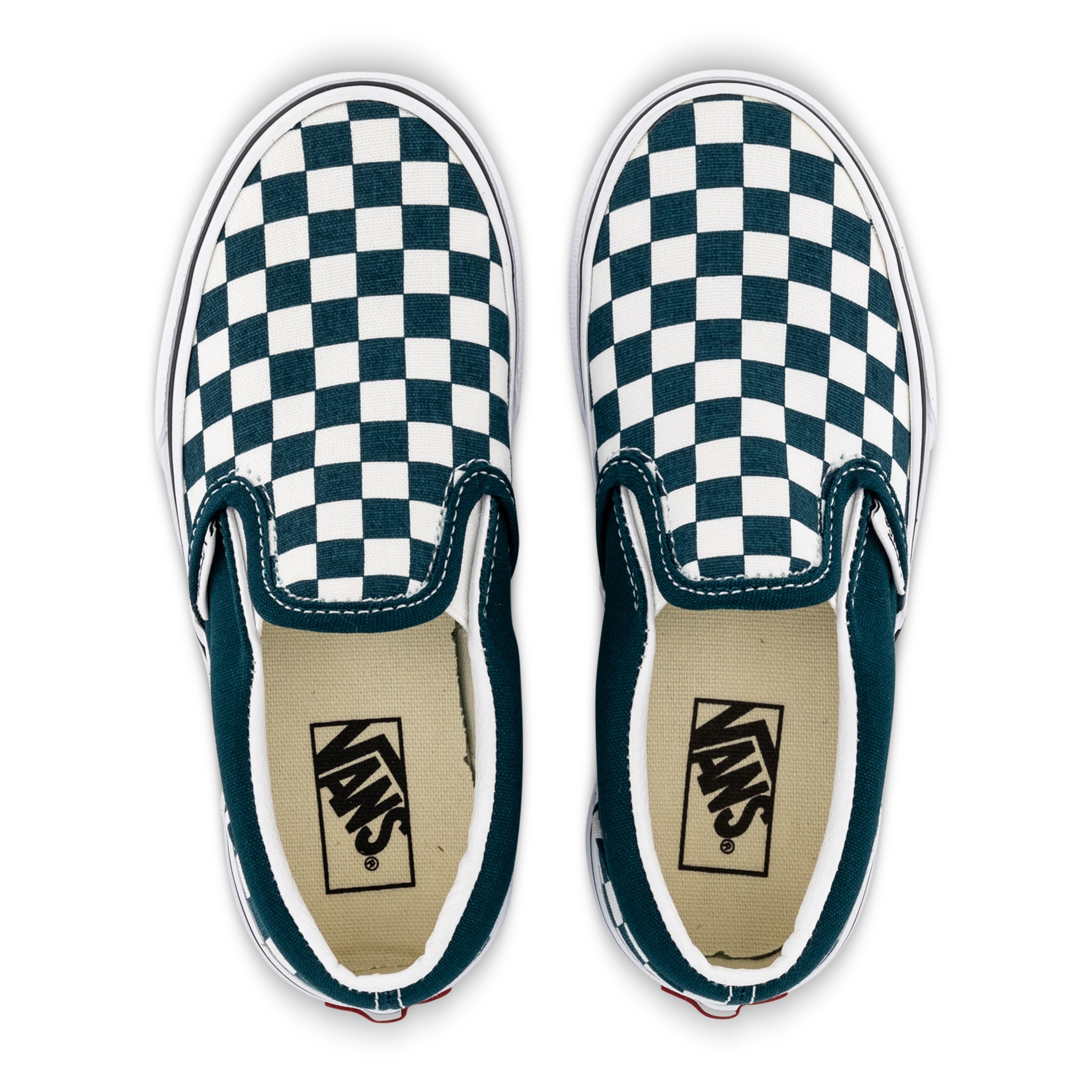 Vans Classic Slip On Kids Deep Teal Hype DC