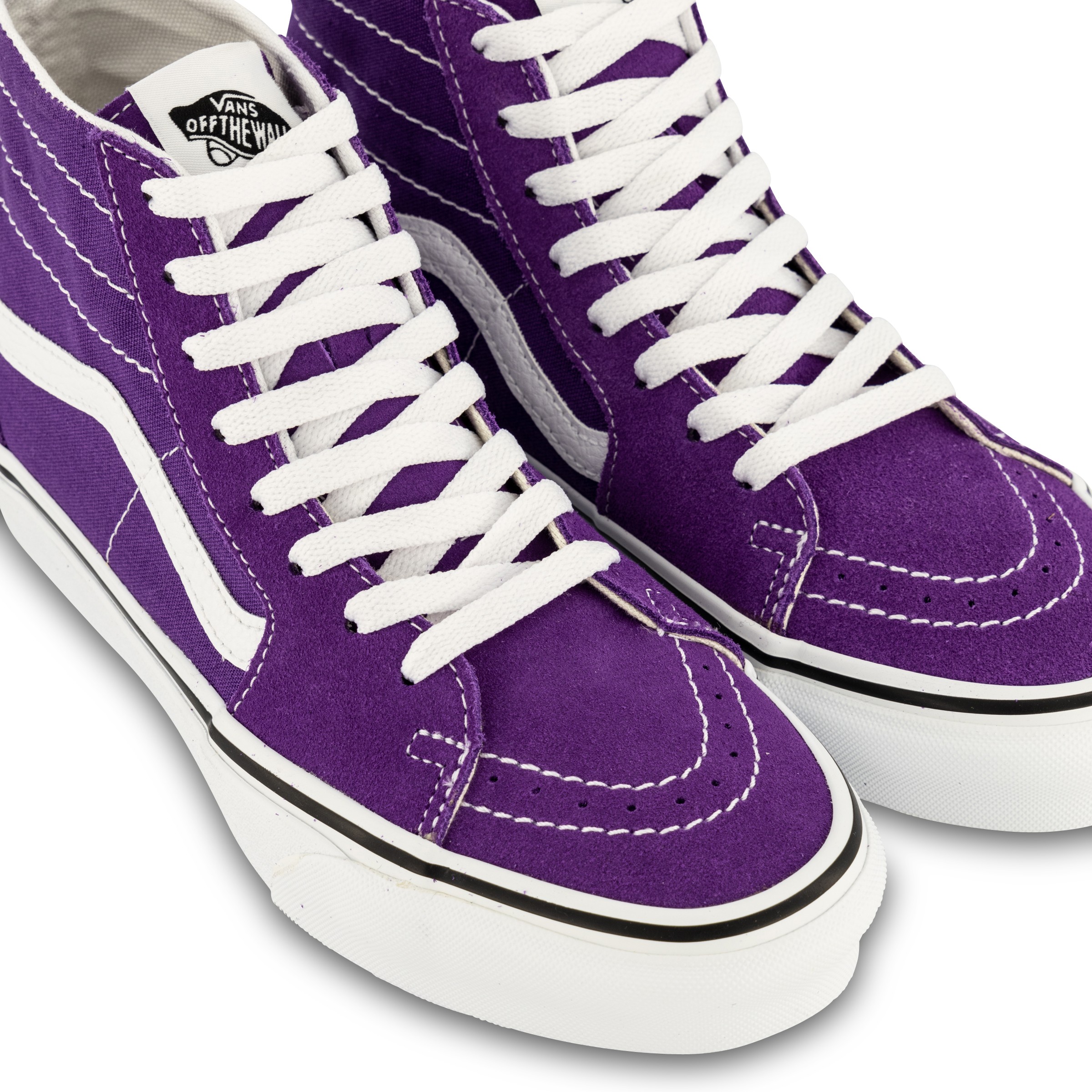 purple vans high tops