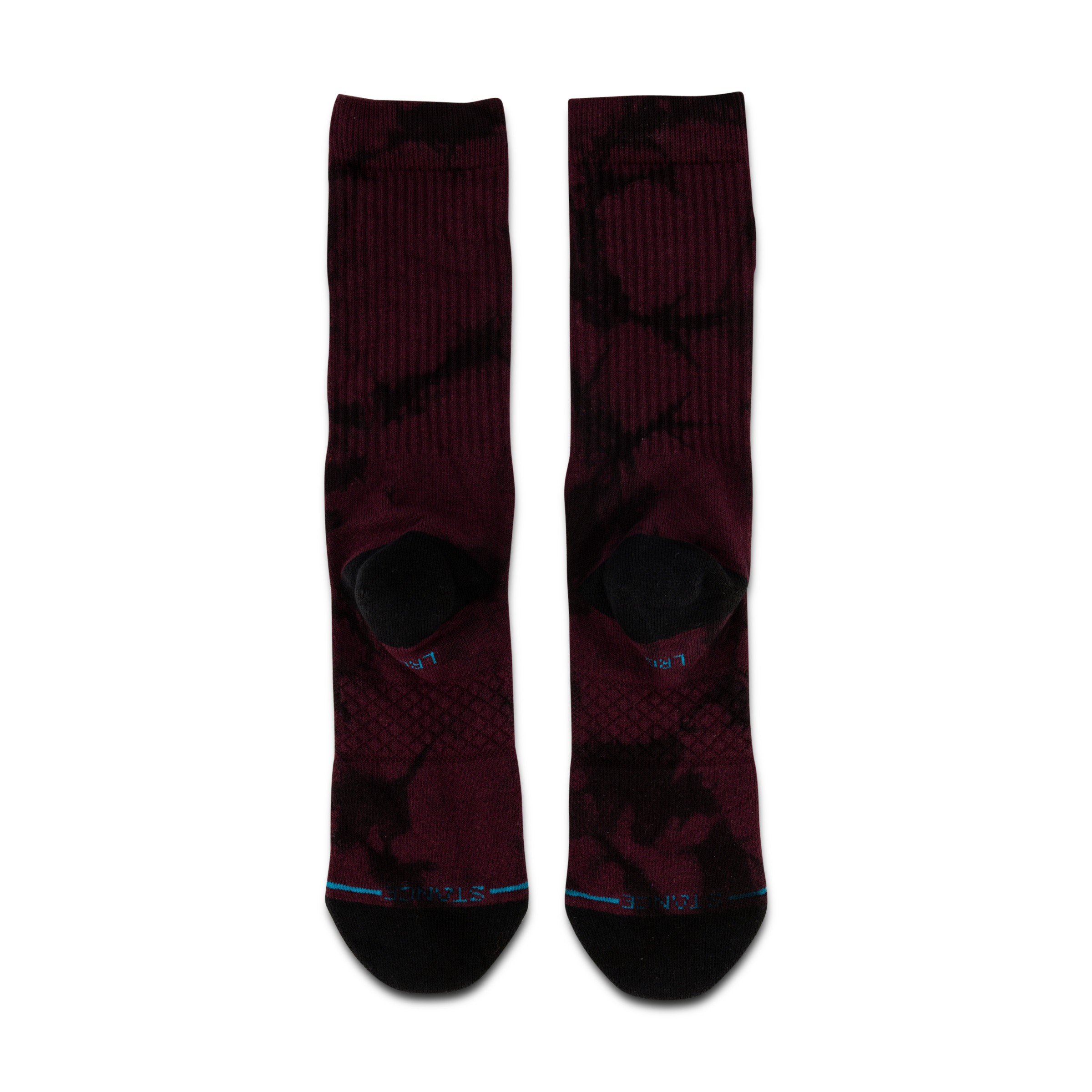 Stance Socks NBA Logoman Crew Socks Maroon Hype DC