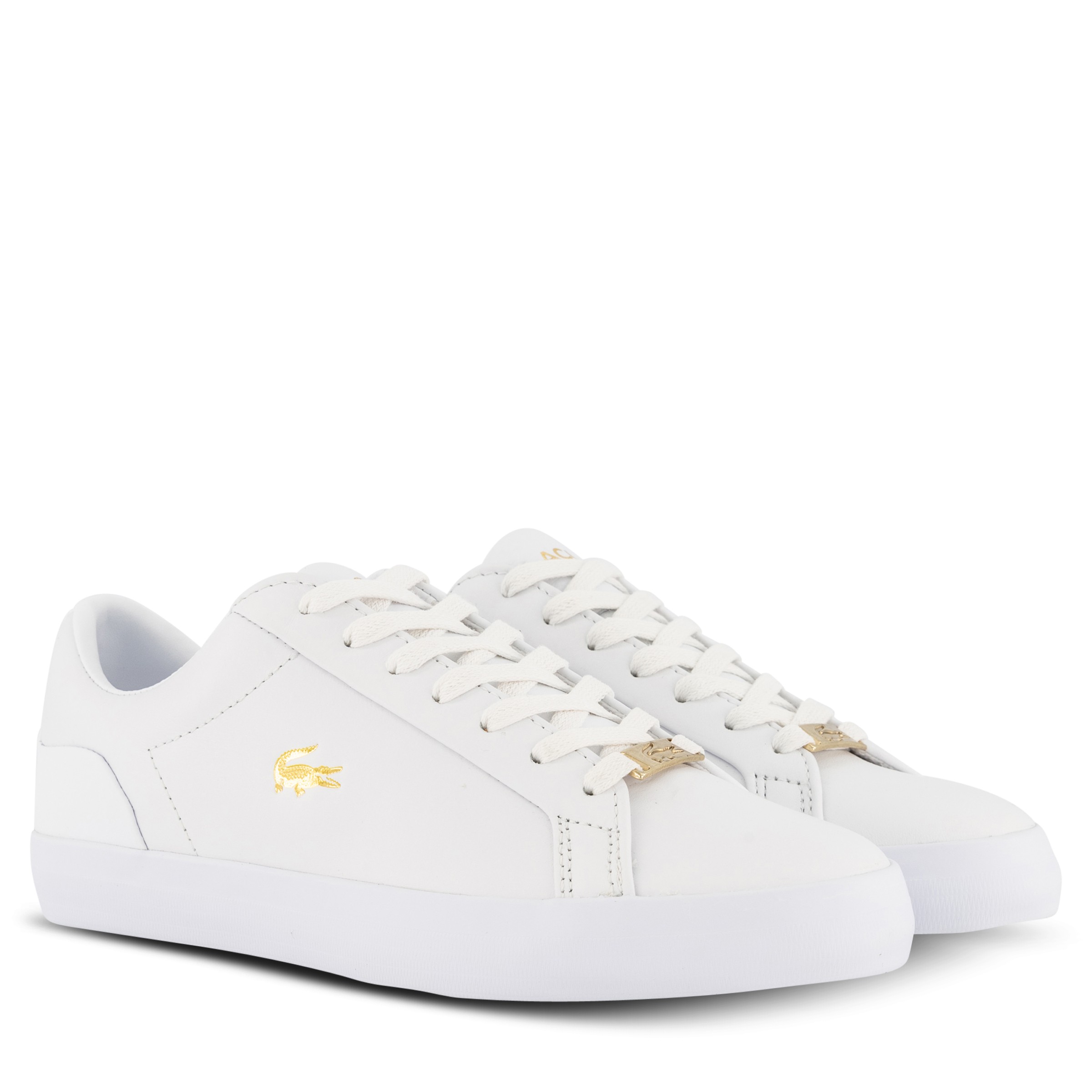 Lacoste Lerond 0922 1 Womens White/Gold | Hype DC