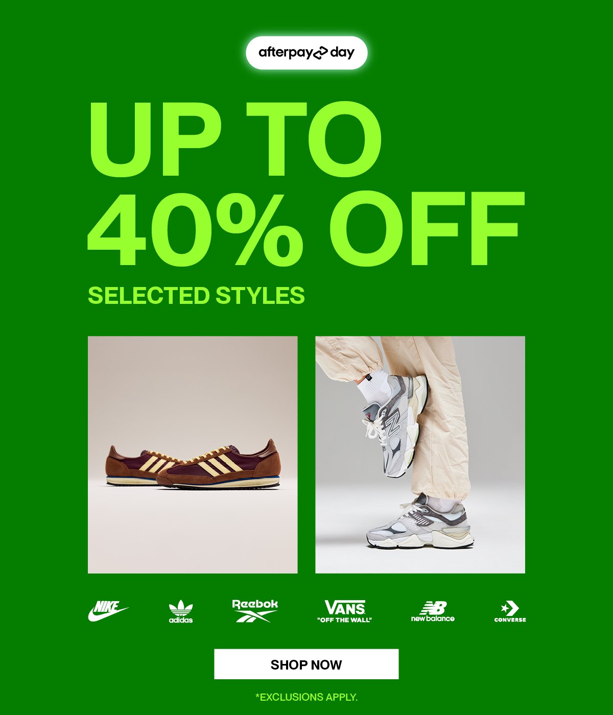 Afterpay Sale: Up to 50% Off