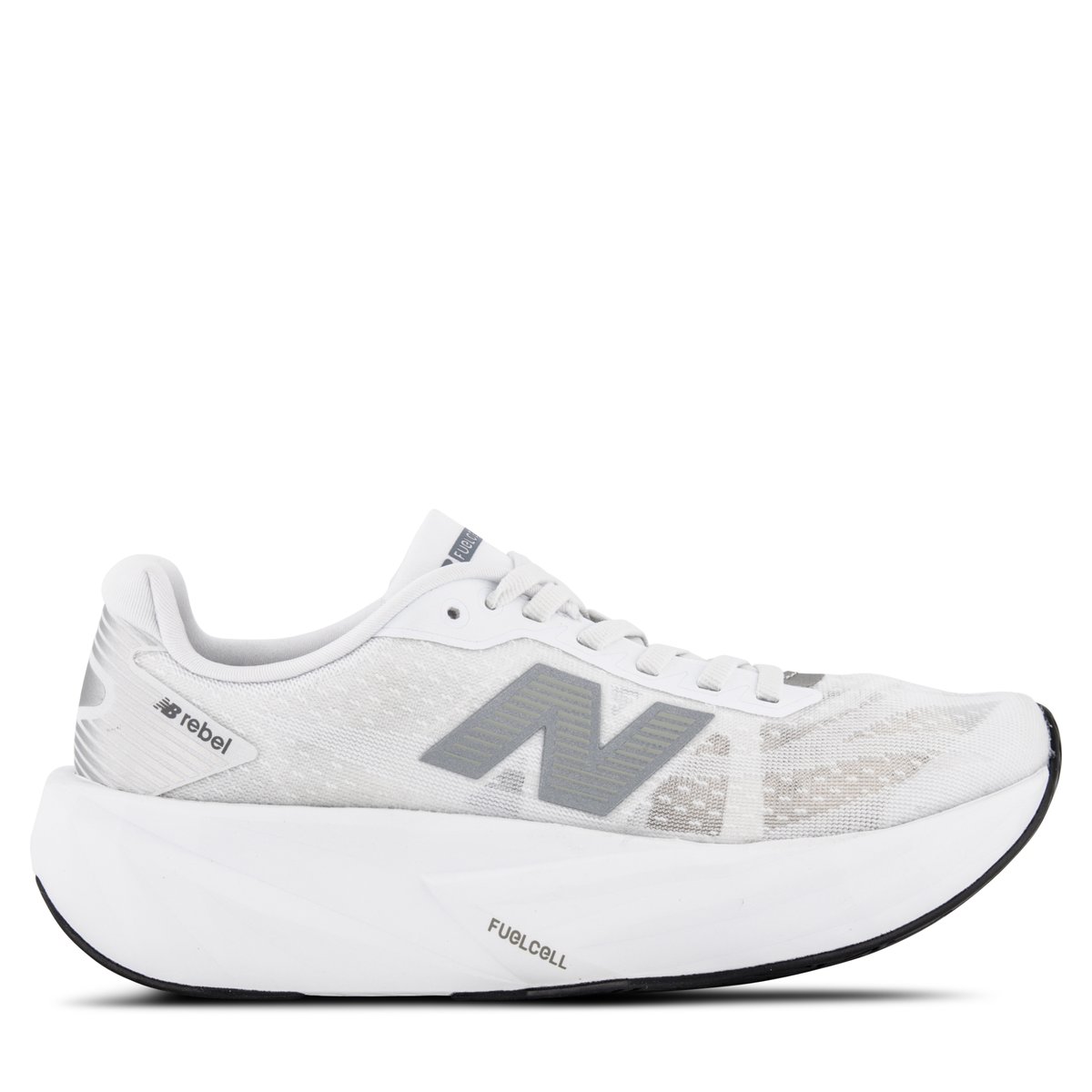 New Balance FuelCell Rebel V5 Womens White/Silver Metallic/Black | Hype DC