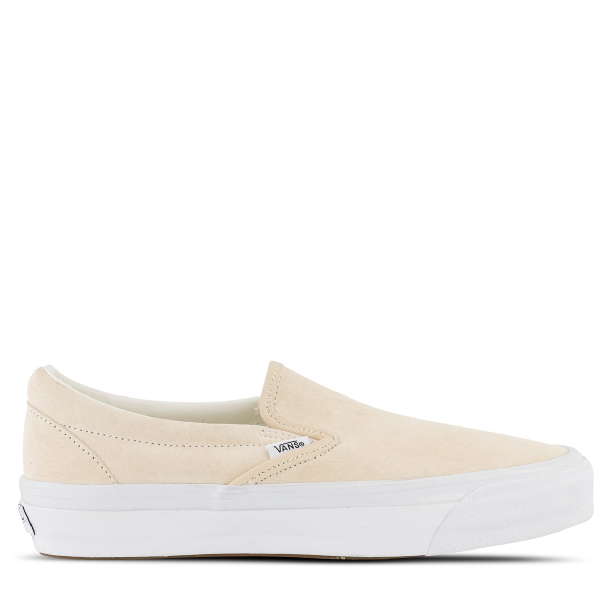 Vans Premium Slip-On 98 Suede Pig Suede Creme Brule | Hype DC