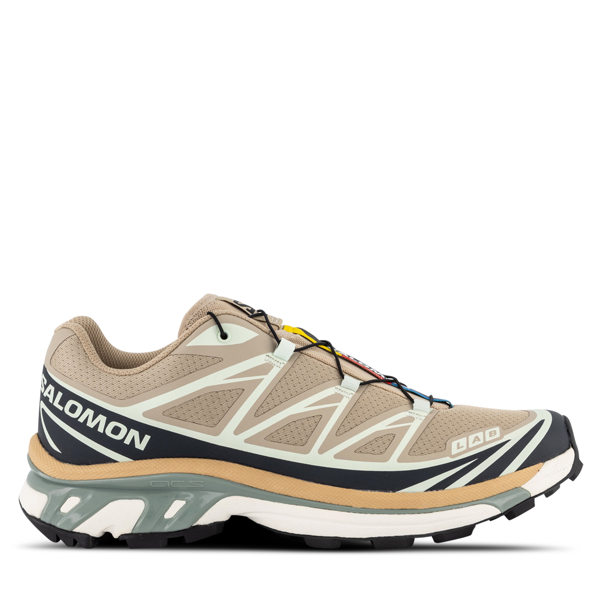 Salomon XT-6 Shortbread/Poppy Red/Green Ash | Hype DC