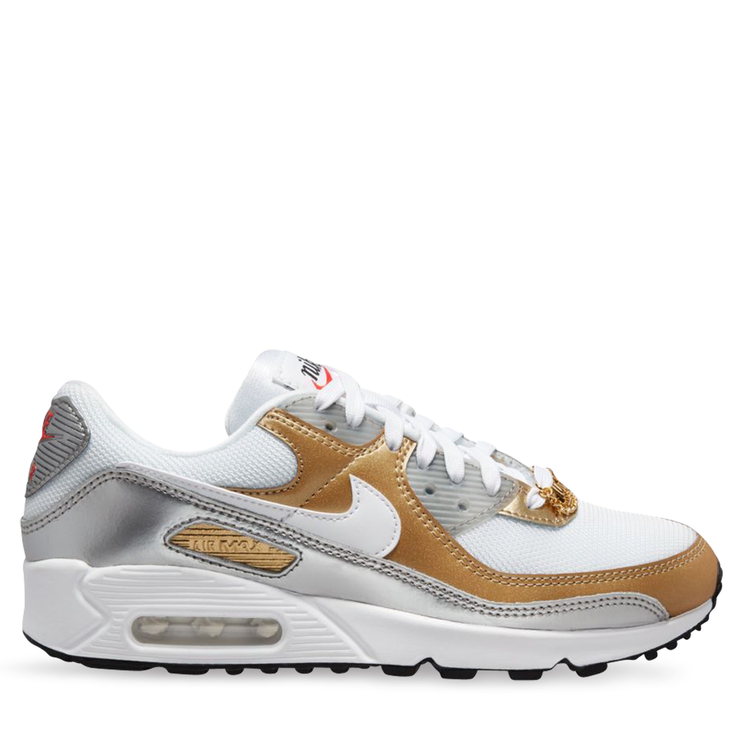 White and cheap gold air max