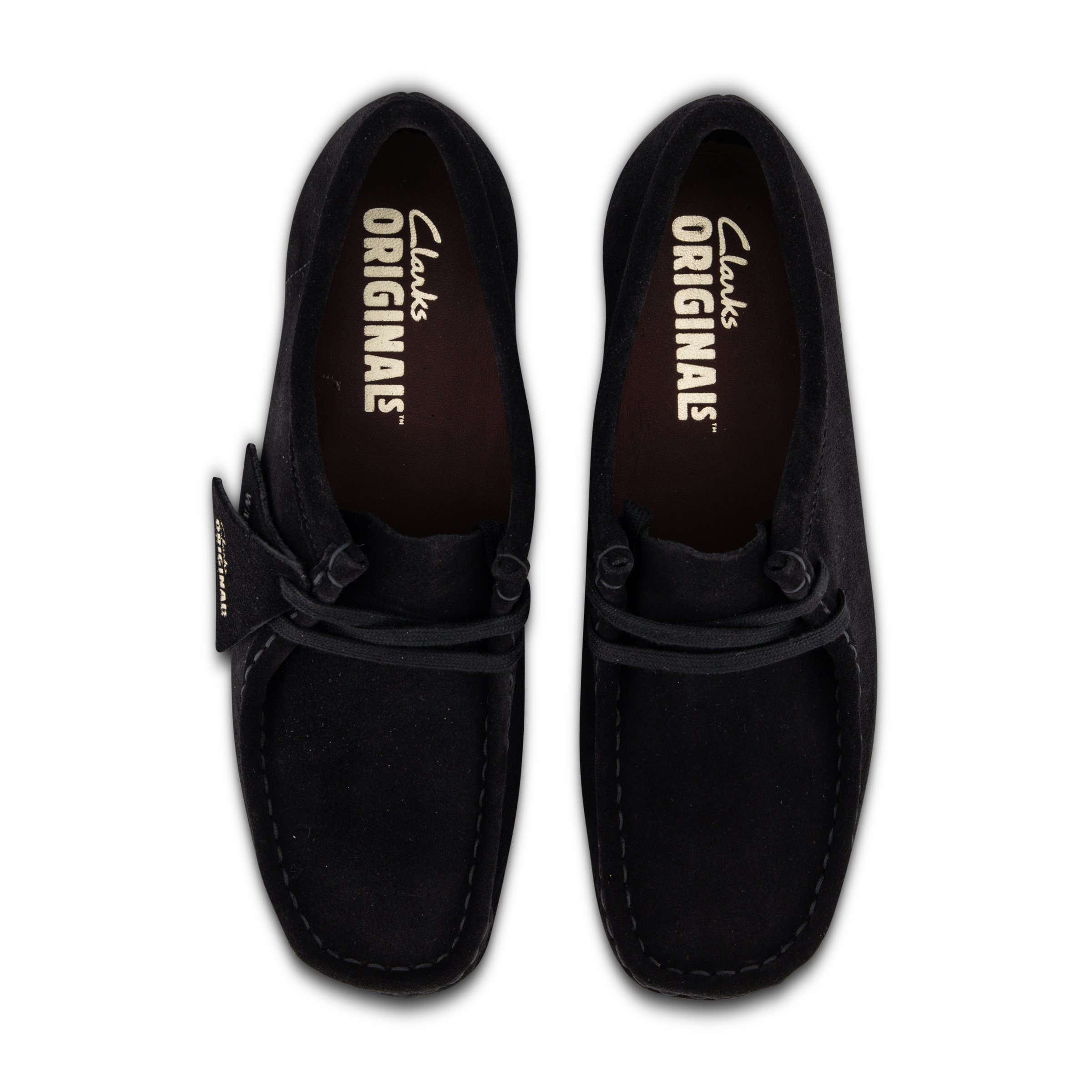 Clarks Originals Wallabee Womens Black Suede | Hype DC