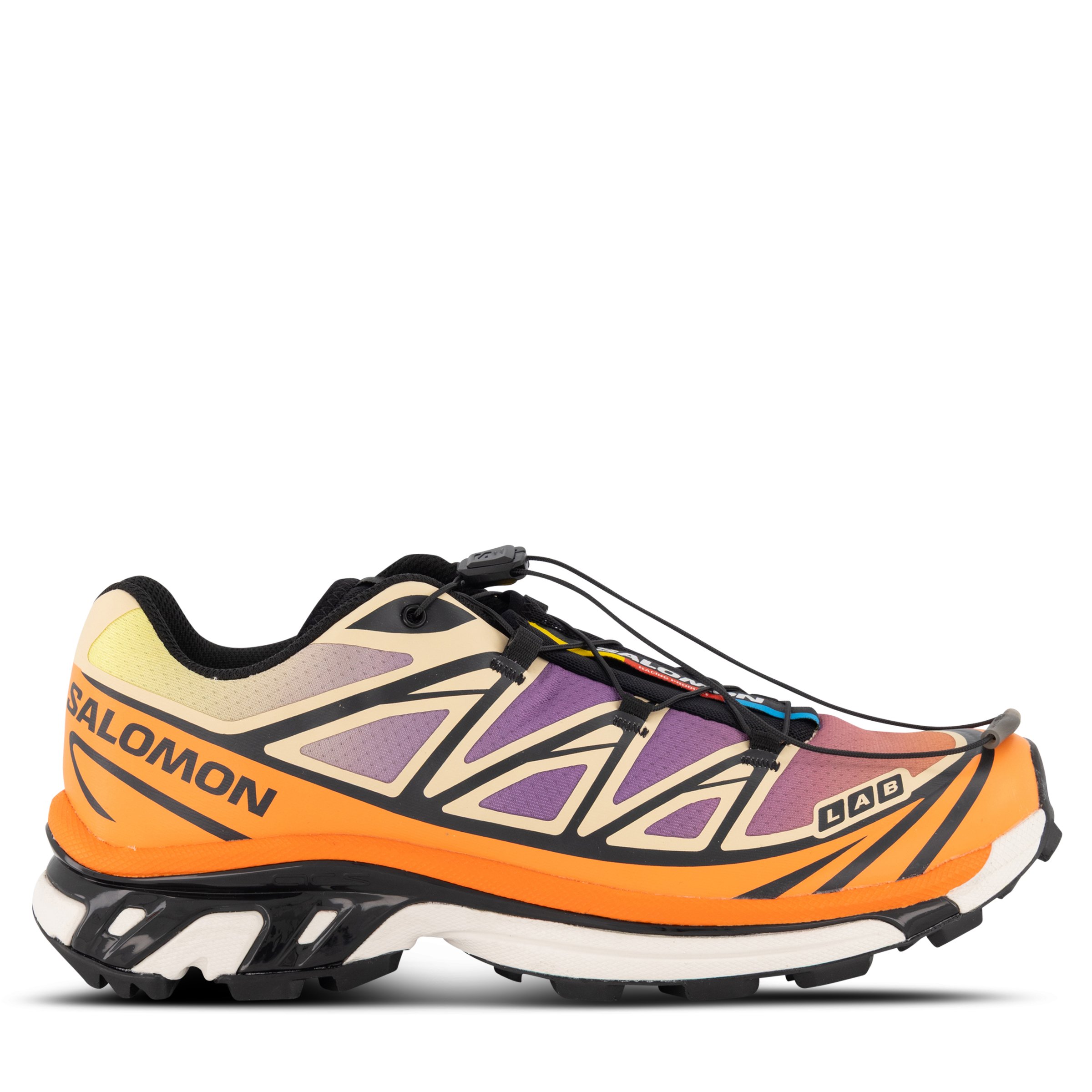 Salomon XT-6 Black / Almond Cream / Dragon Fire | Hype DC