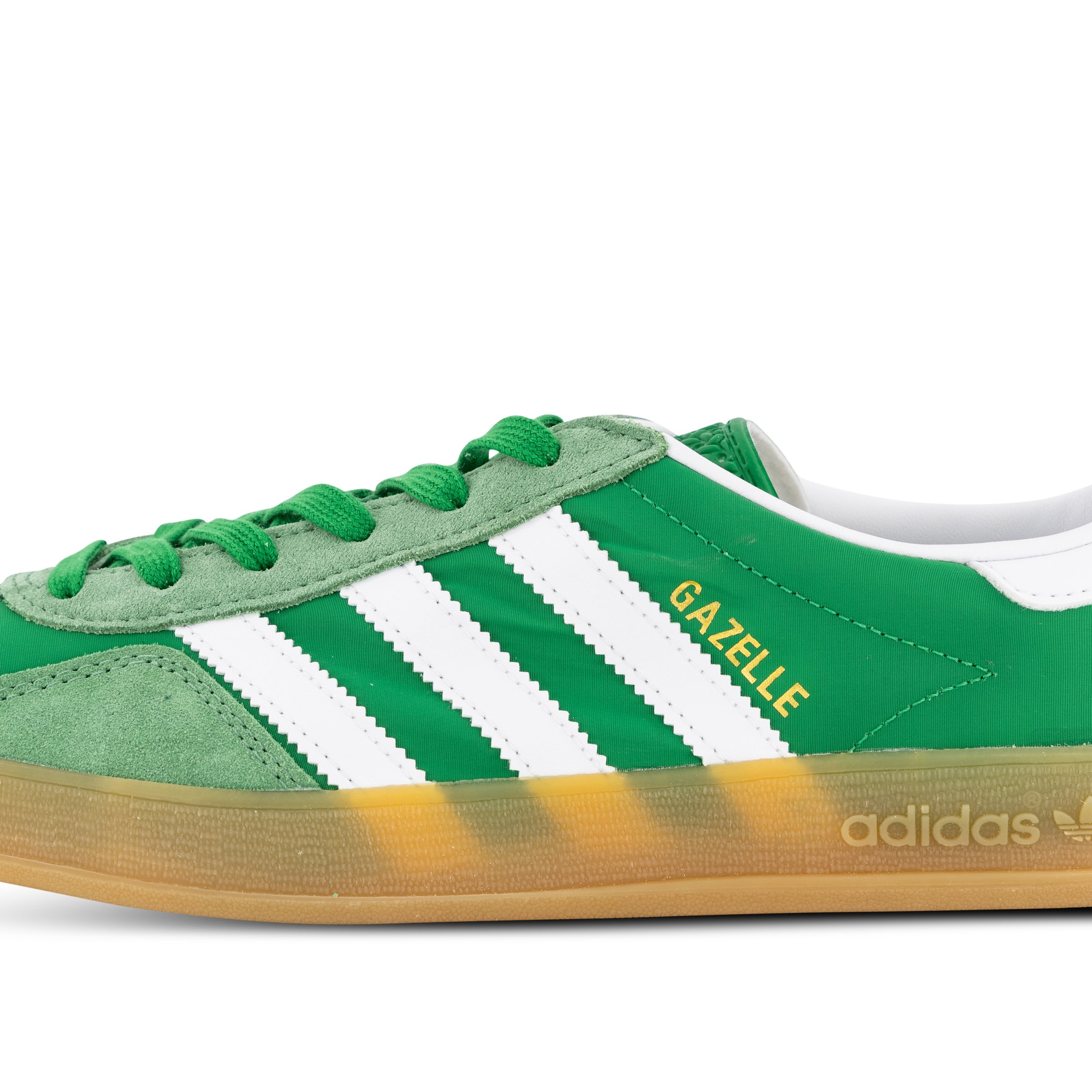 Adidas gazelle indoor green forest top