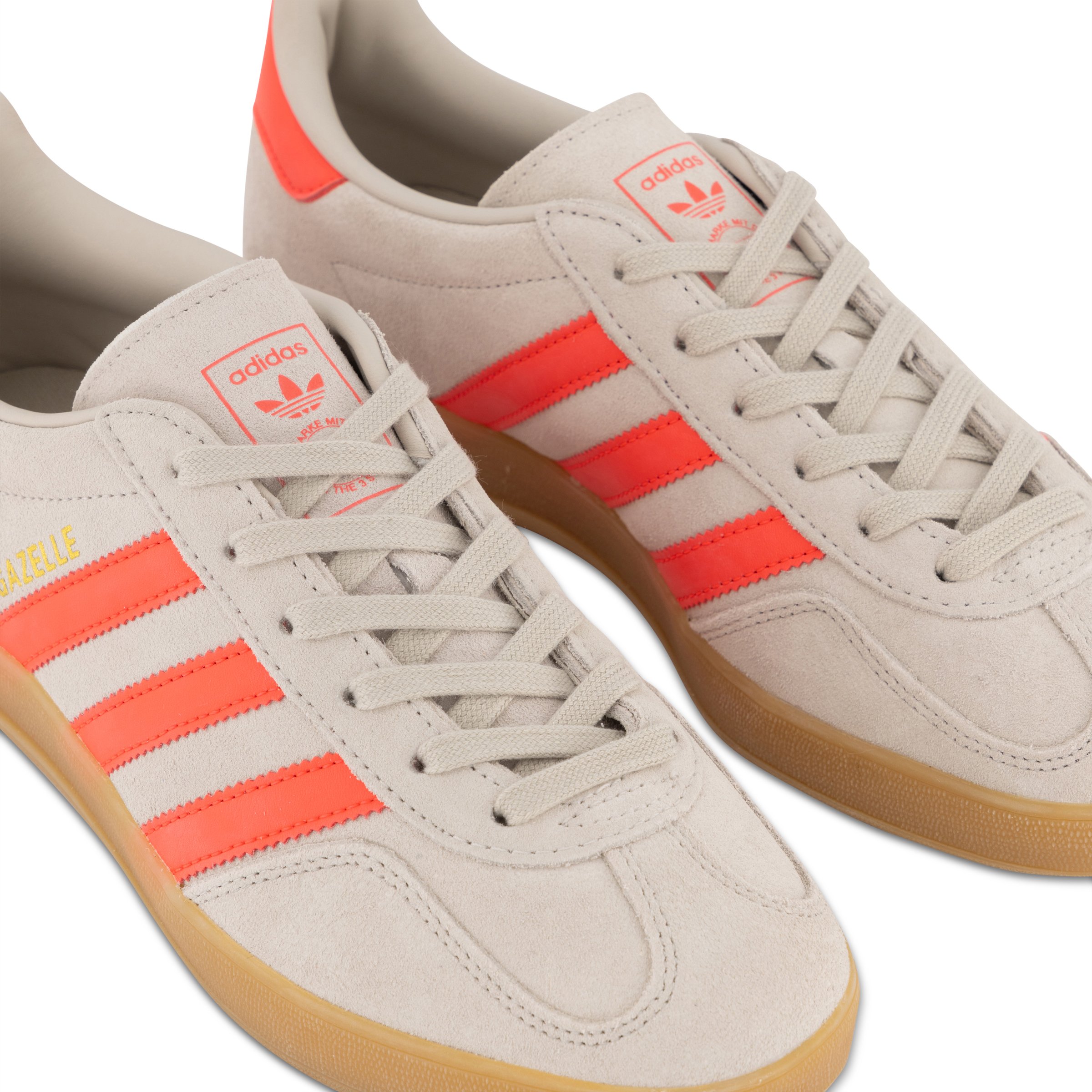 adidas Originals Sneakers Gazelle Indoor Wonder Alumina/Lucid Red/Ftwr  White | Hype DC