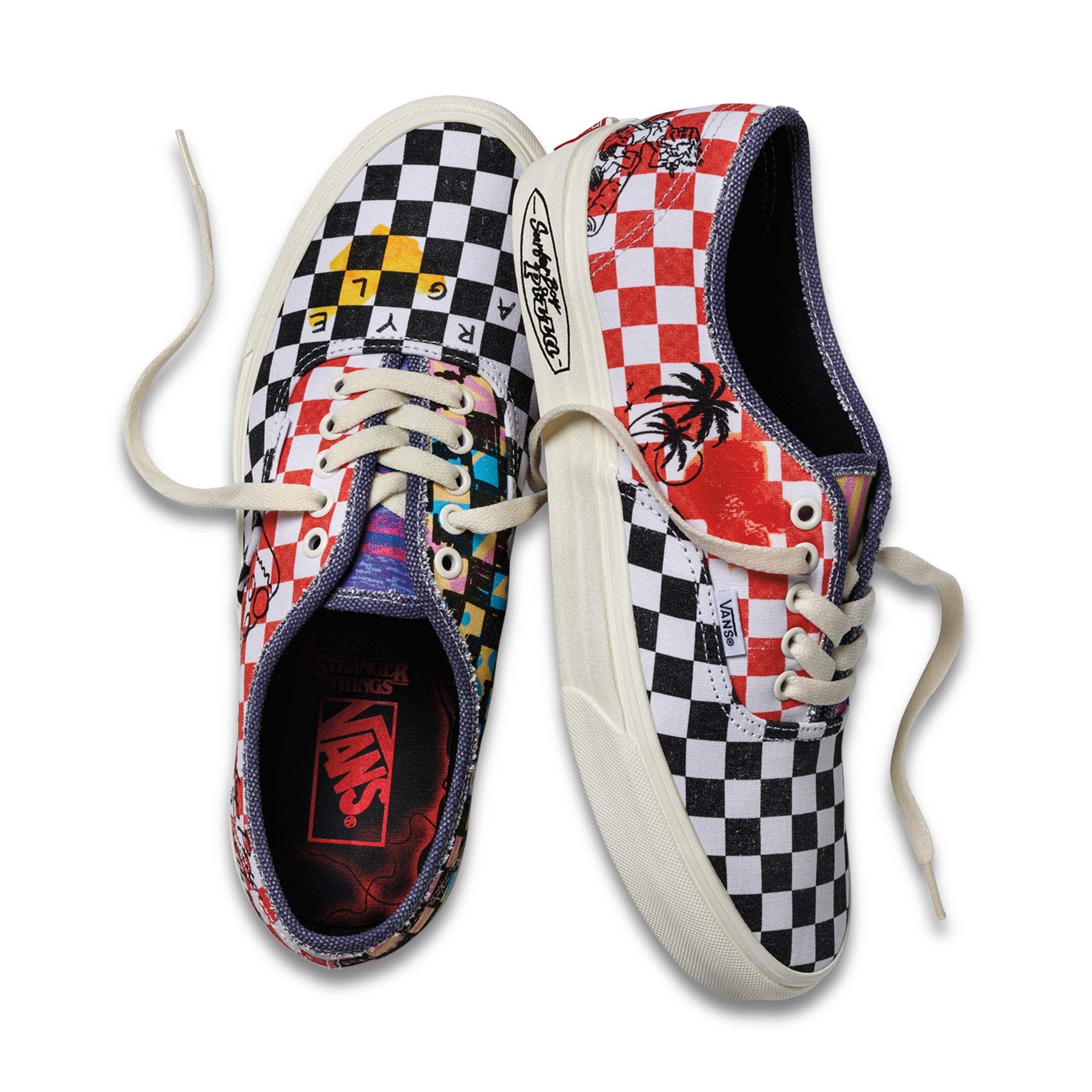 Vans Stranger Things Authentic Stranger Things Multi/Marshmallow