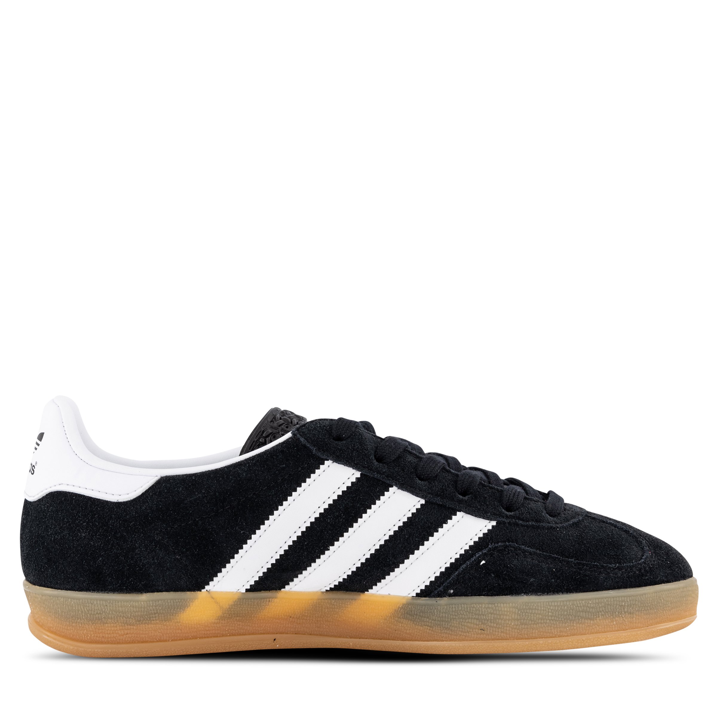 Black adidas gazelle gum sole hotsell