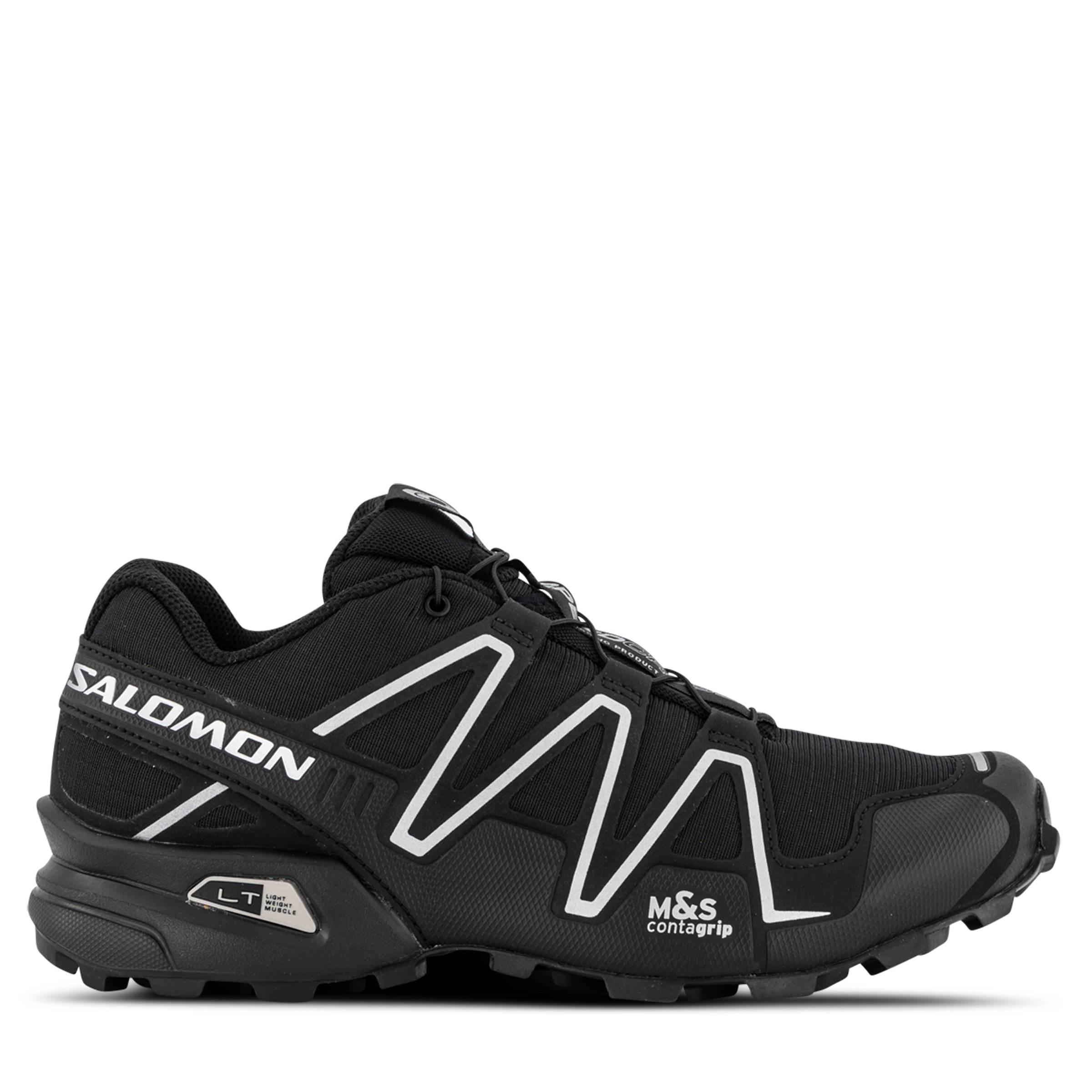 Salomon speedcross 3 black silver hot sale
