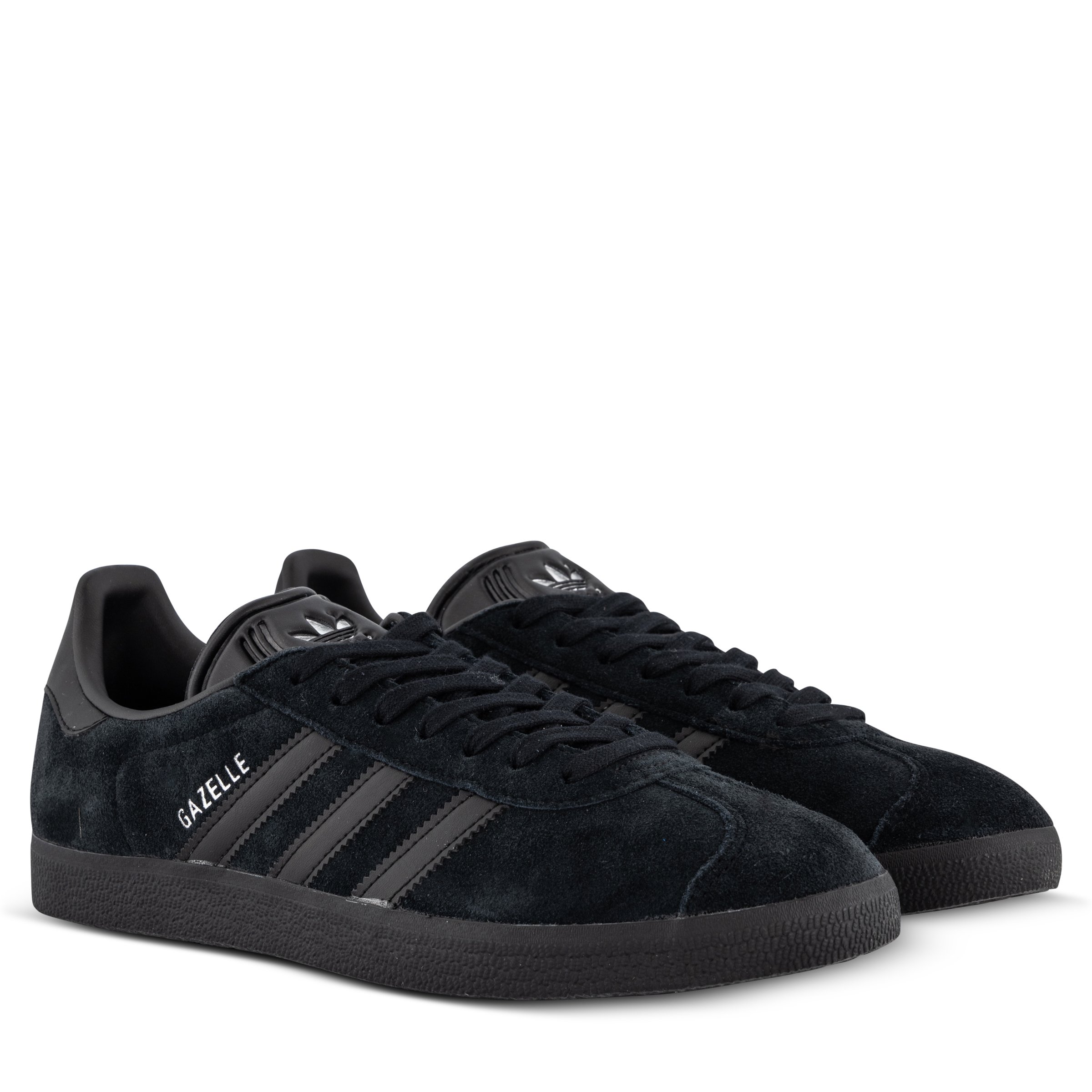 Gazelle all black suede shop