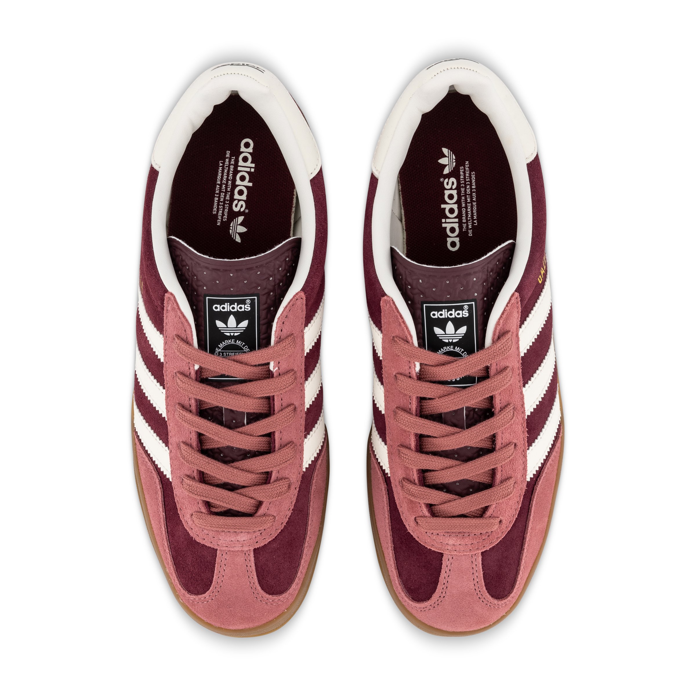 adidas Originals Gazelle Indoor Maroon White Hype DC