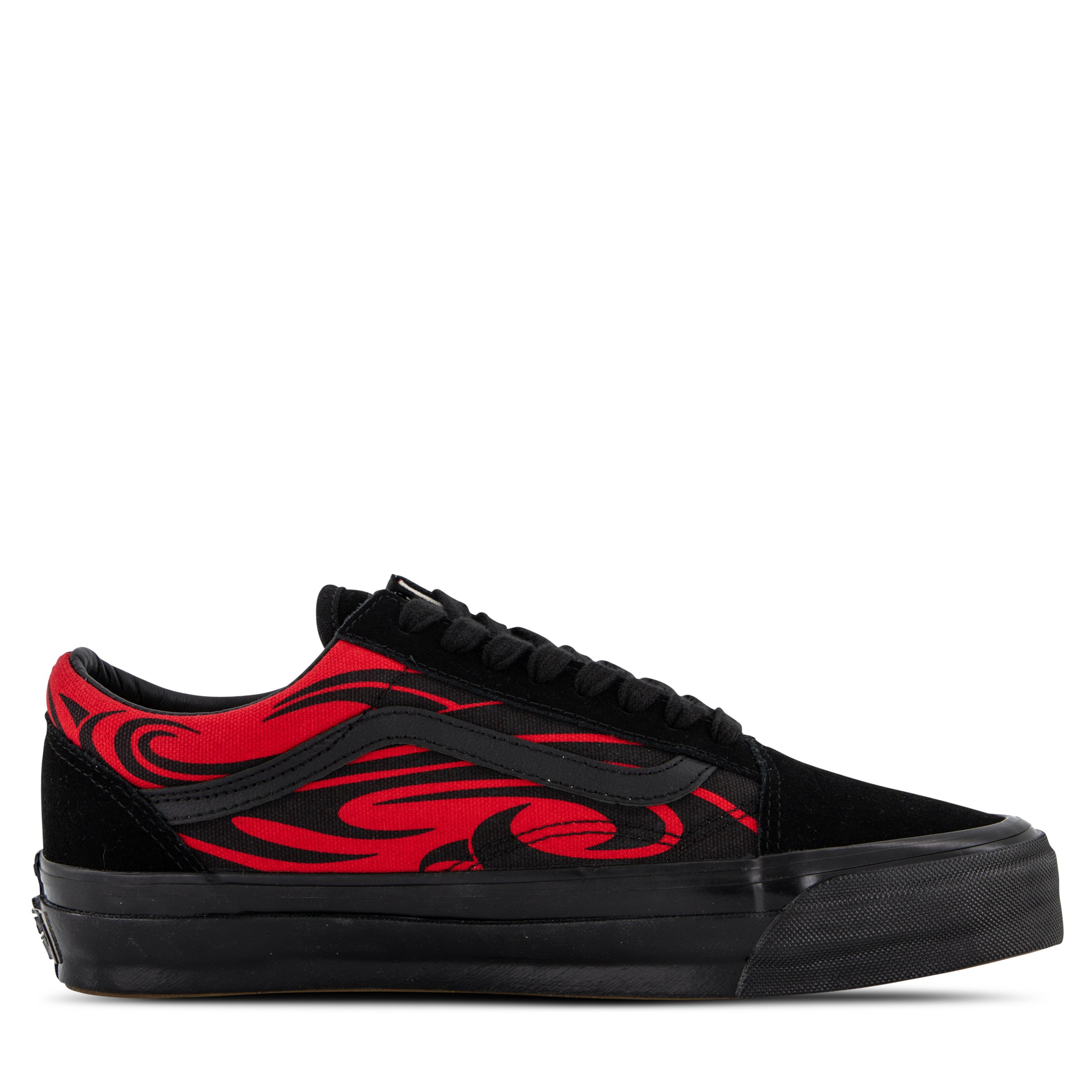 靴 Vans Lx Old Skool Y2k Flame Black/RED Premium Old Skool Y2K Flame - Black/Red – Feature