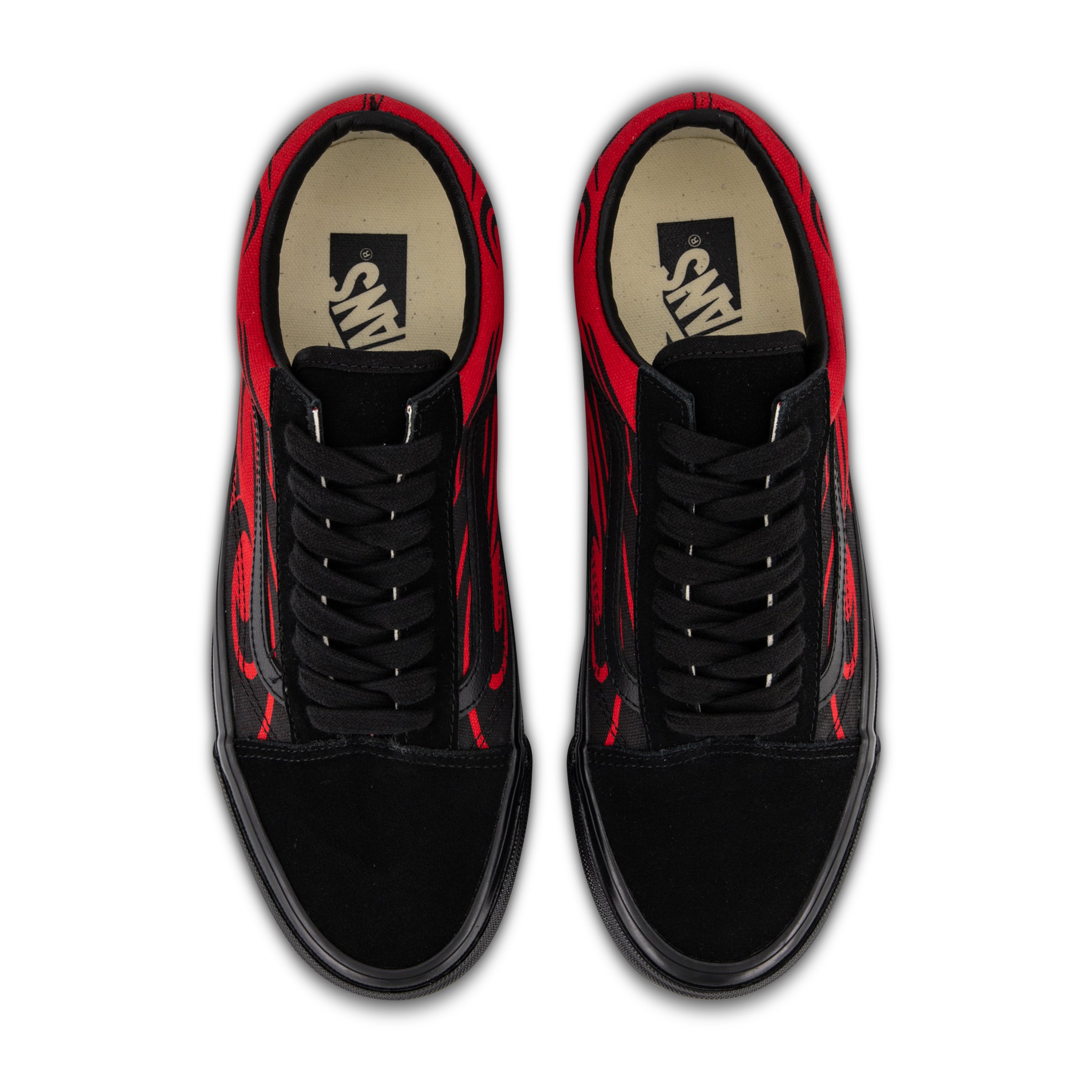 靴 Vans Lx Old Skool Y2k Flame Black/RED Premium Old Skool Y2K Flame - Black/Red – Feature