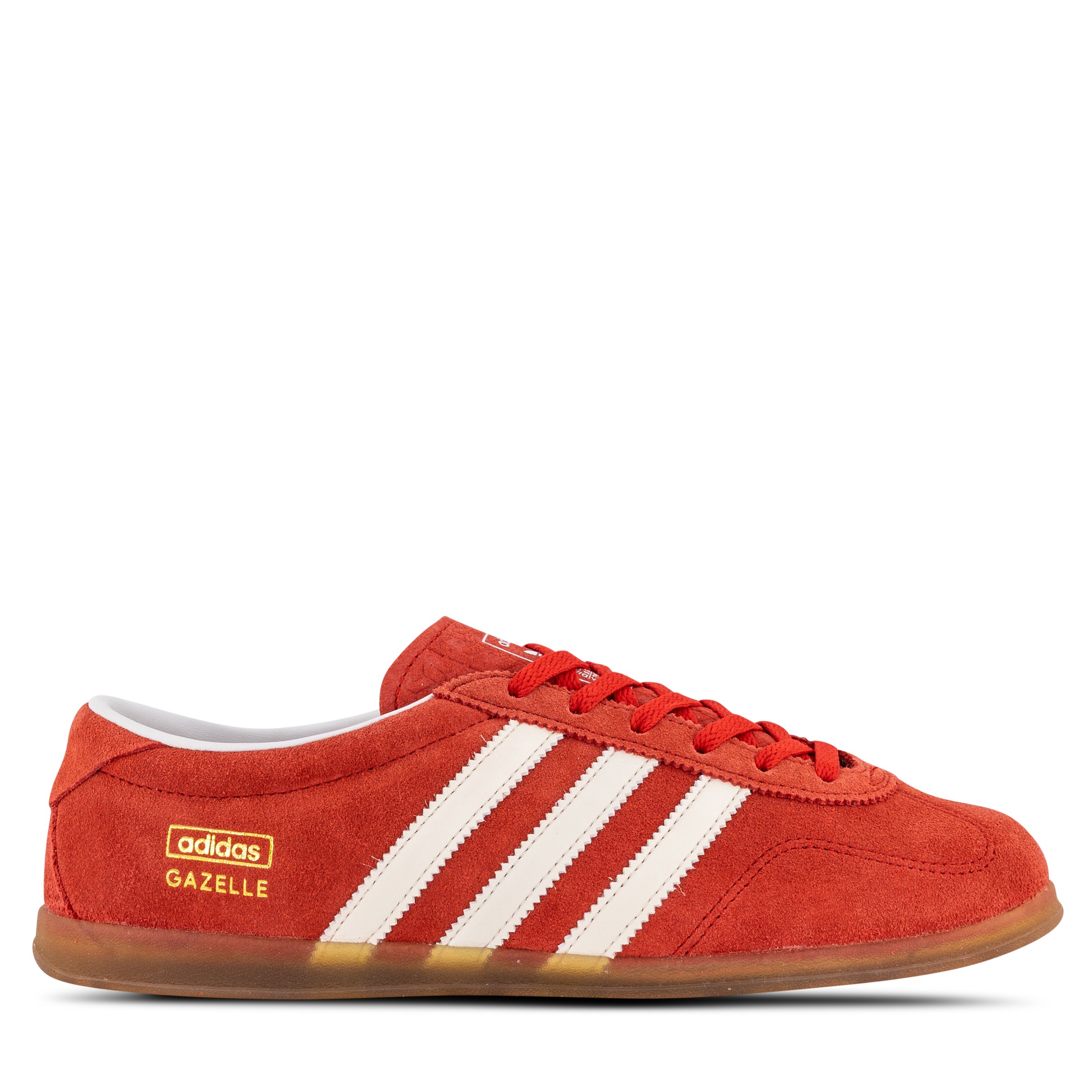 adidas Originals Gazelle Lo Pro Womens Better Scarlet/Ftwr White/Gum 3 |  Hype DC