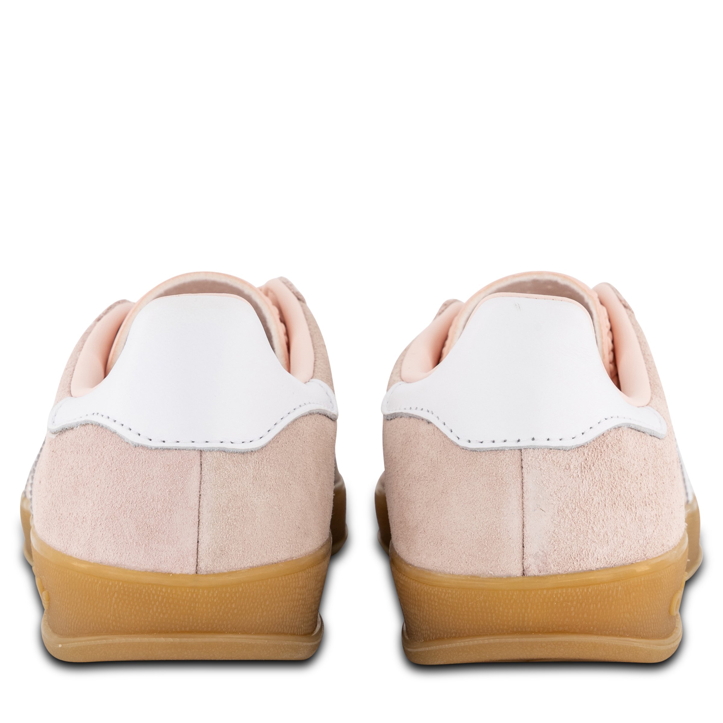 White adidas with pink back cheap