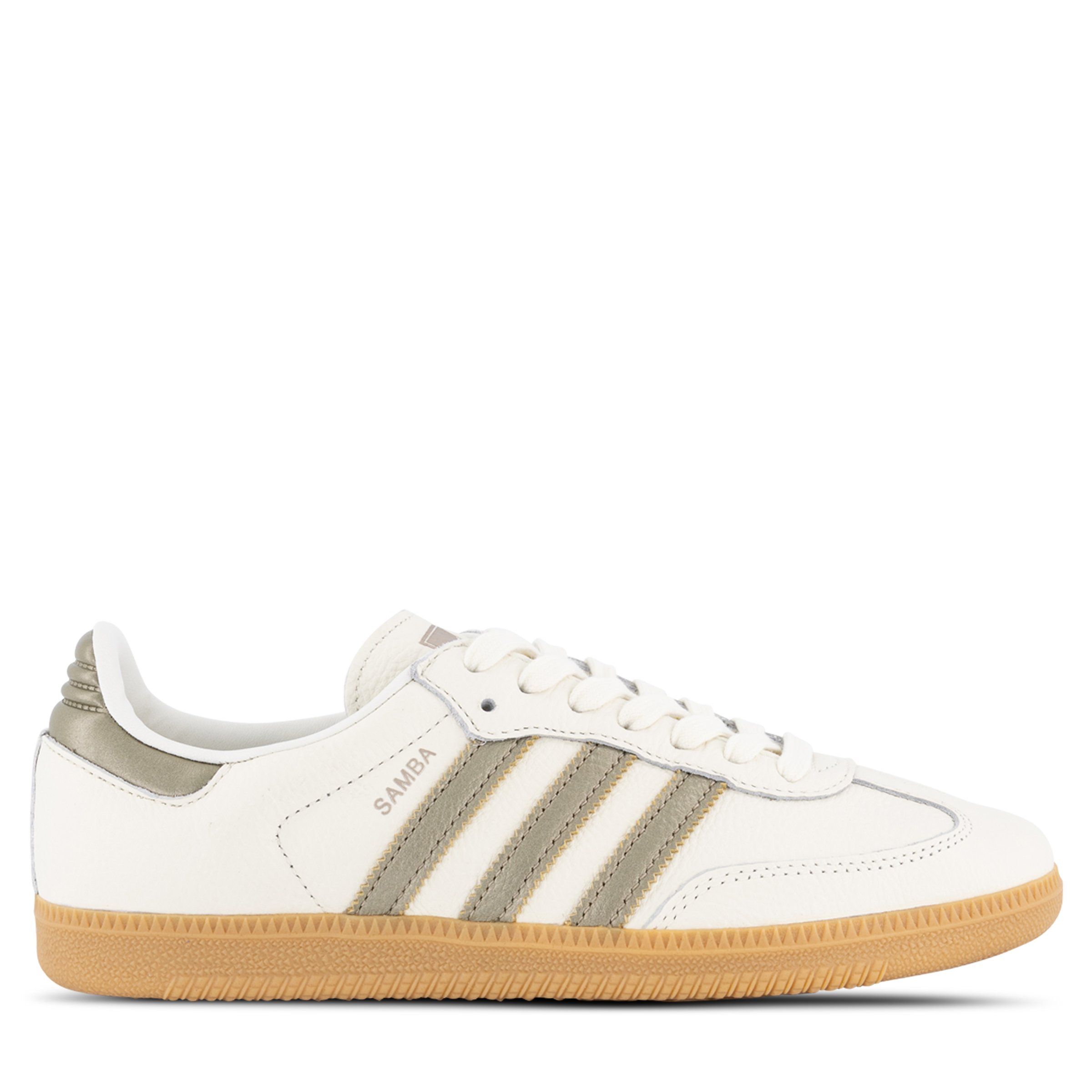 adidas Originals Samba OG Womens Off White Cyber Metallic Wonder Gold Metallic Hype DC