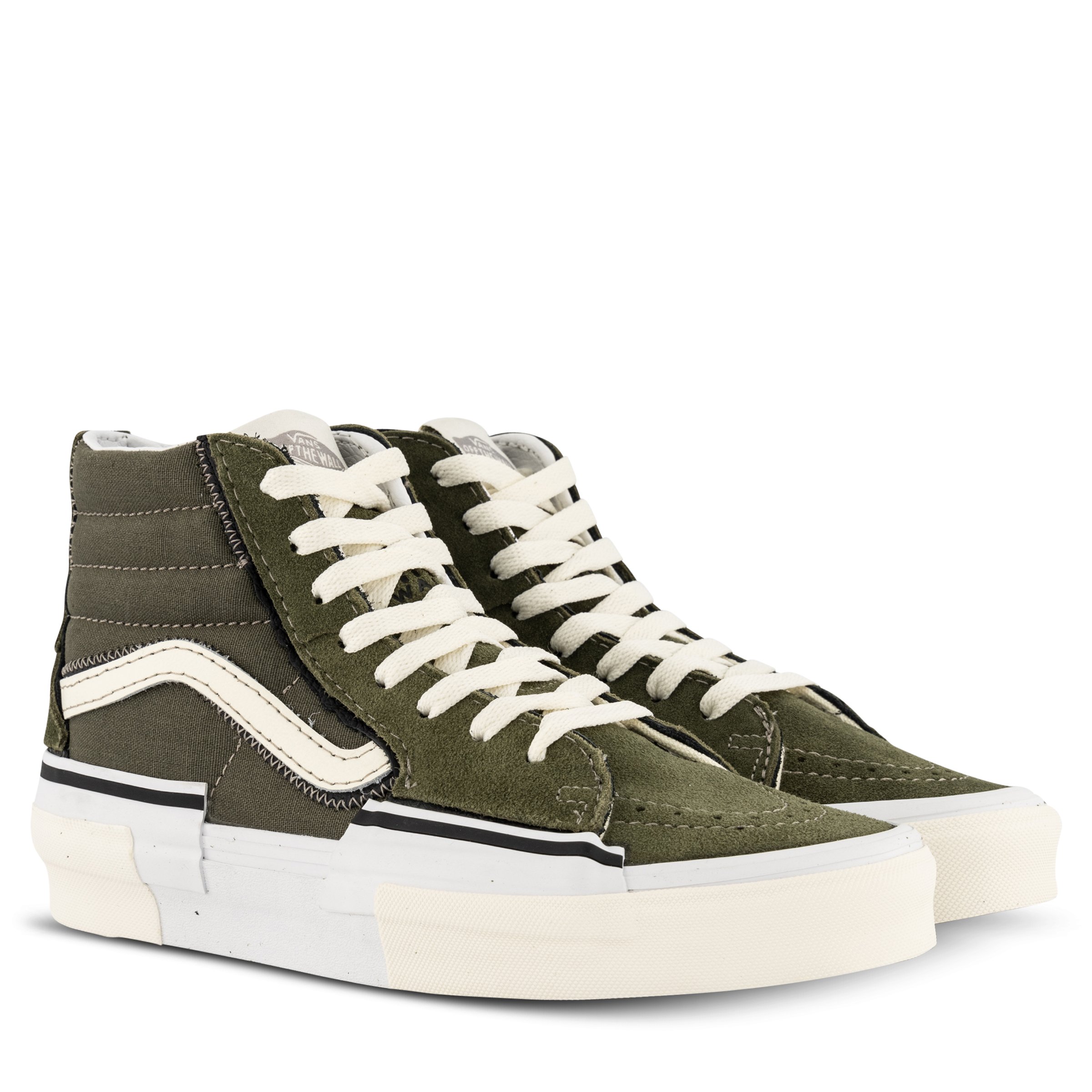 国内配送 VANS SK8-HI RECONSTRUCT OLIVE CAMO VANS SK8-HI CAMO OLIVE GREEN SHOE | eBay