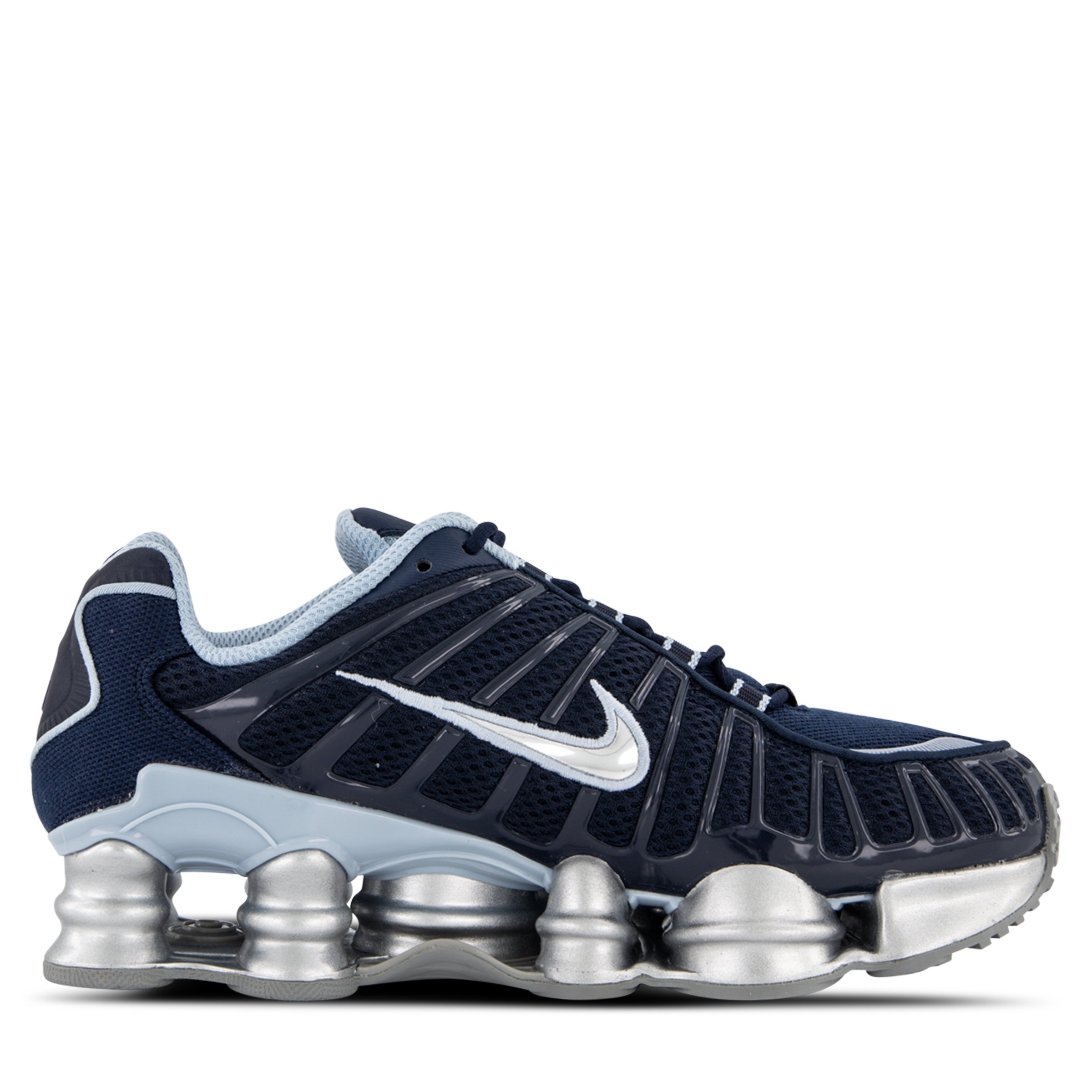 Nike Shox TL SE Womens Obsidian/Mtlc Platinum-Lt Armory Blue