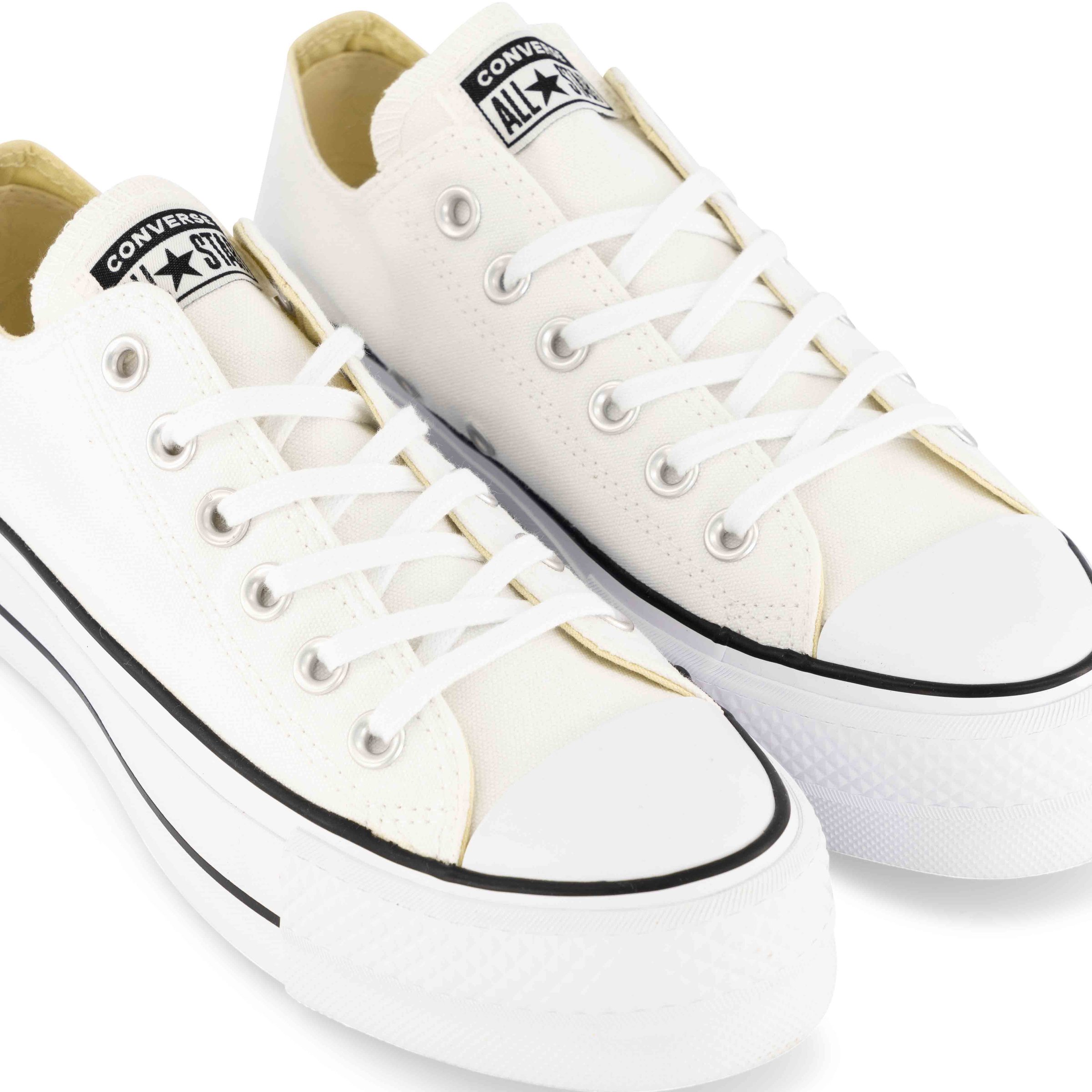 Chuck taylor all star lift metallic leather outlet low