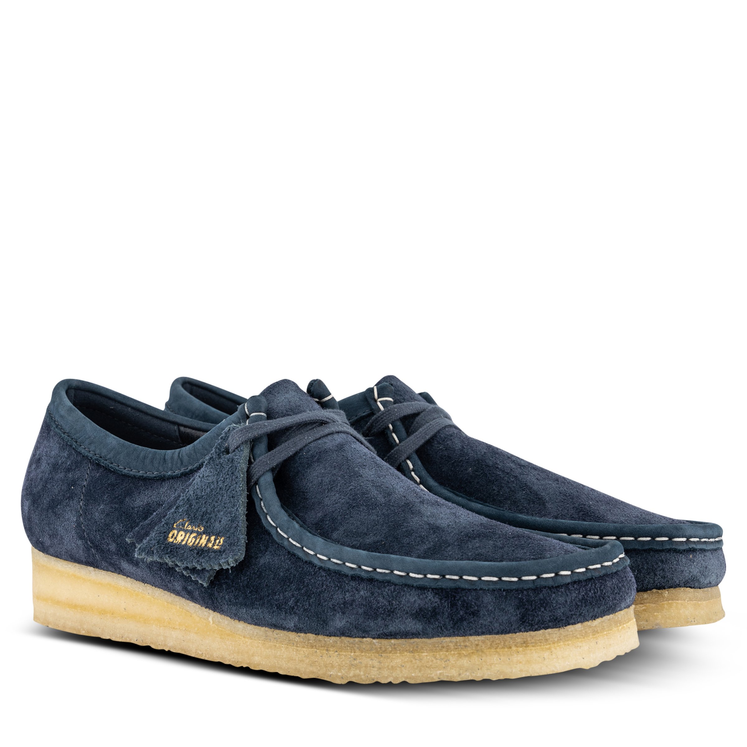Clarks Originals Wallabee Navy Teal Sde Hype DC