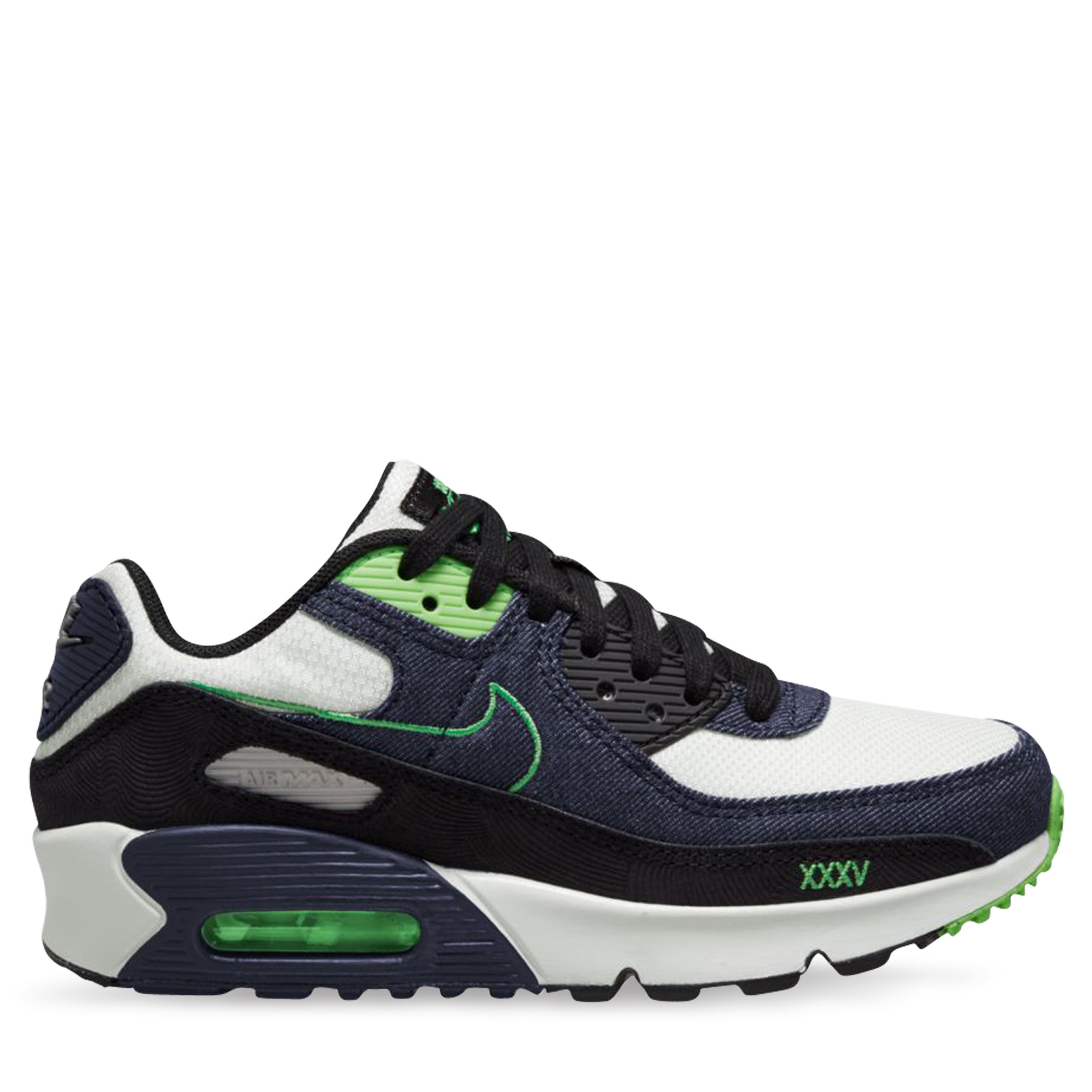 Black green air max 90 hotsell