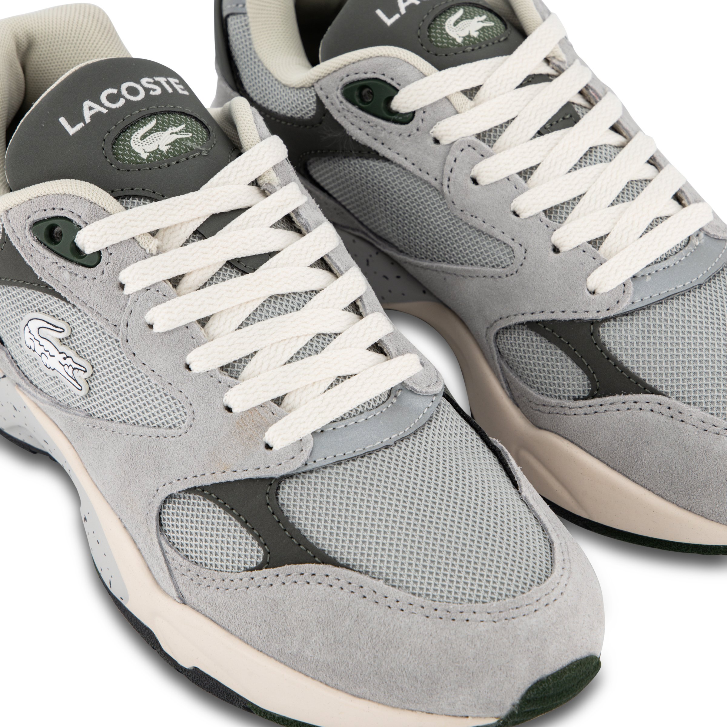 Lacoste Storm 96 Vintage Light Grey Dark Grey Hype DC