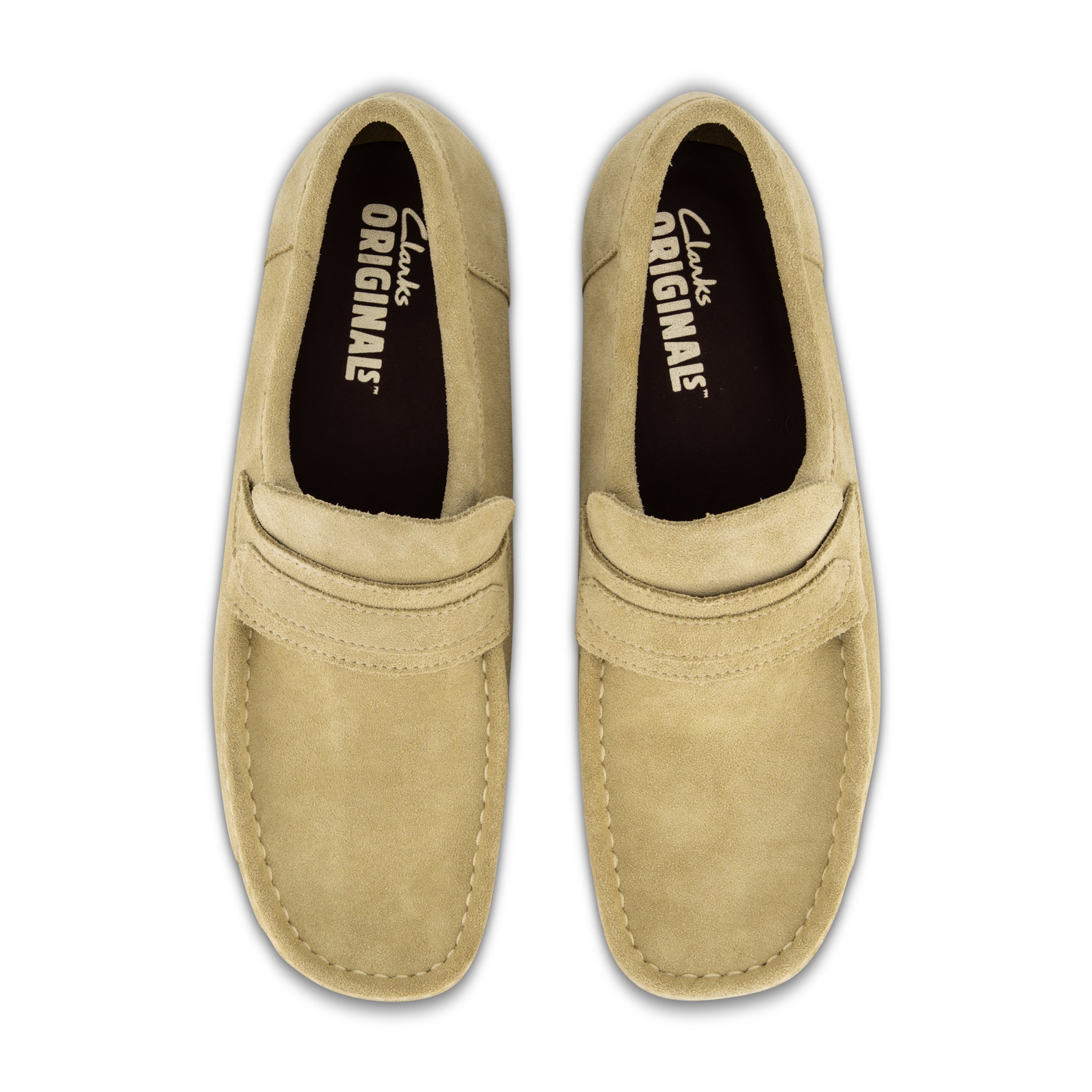 新品未使用 Clarks Wallabee Loafer Maple Buy CLARKS Womens Wallabee Loafer - Maple Suede | Online