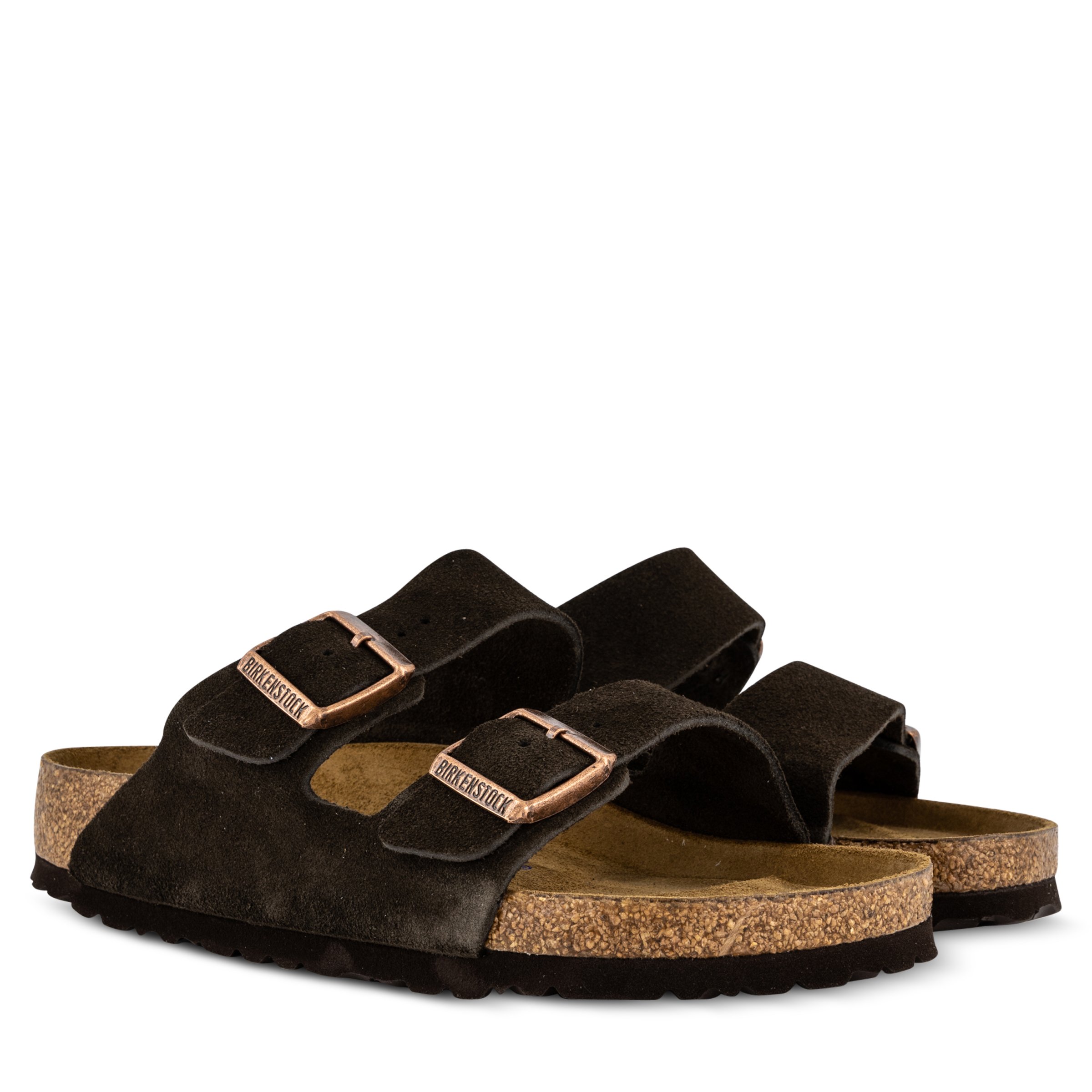 Birkenstock arizona best sale mocha suede