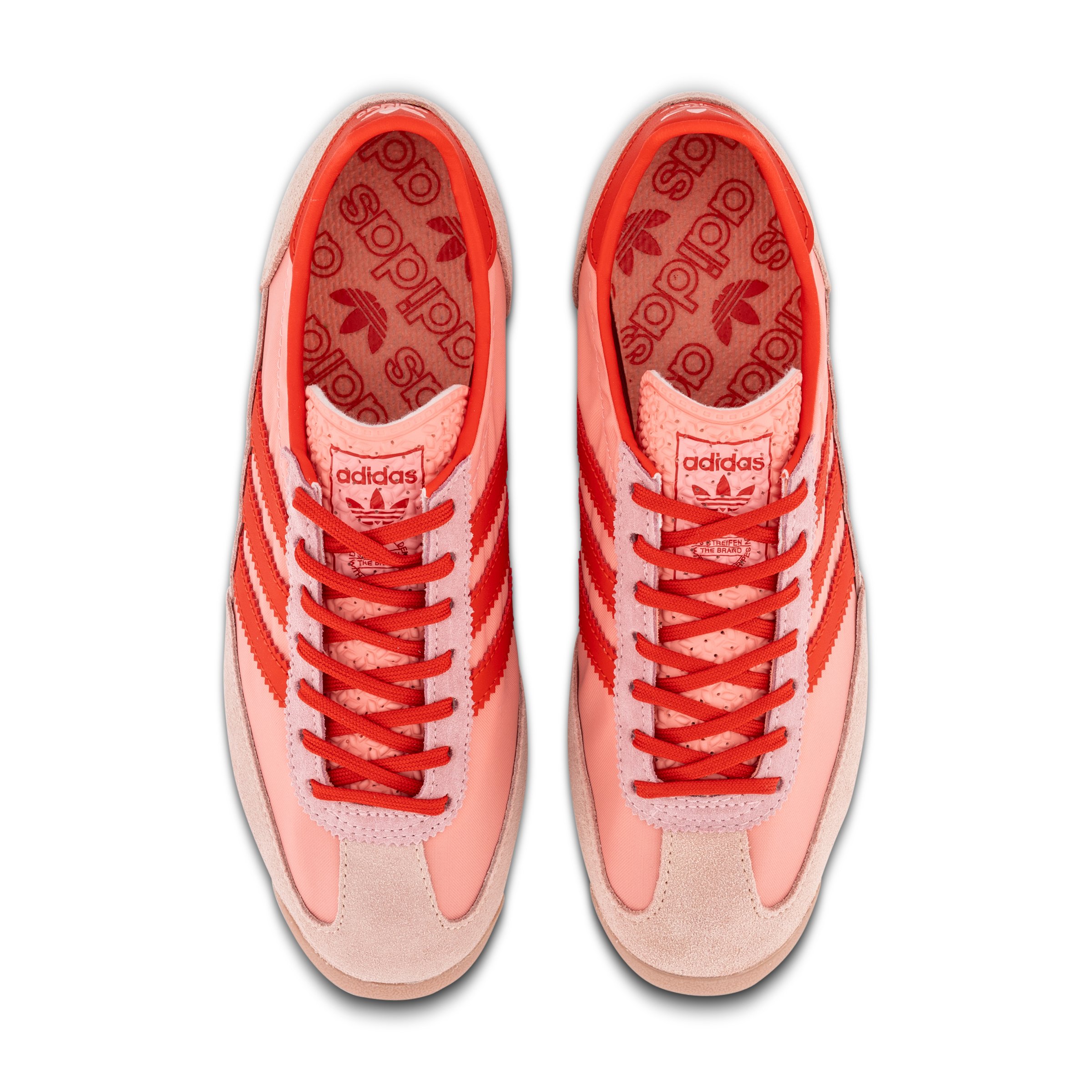 adidas Originals SL 72 OG Womens Semi Pink Spark Red Glow Pink Hype DC