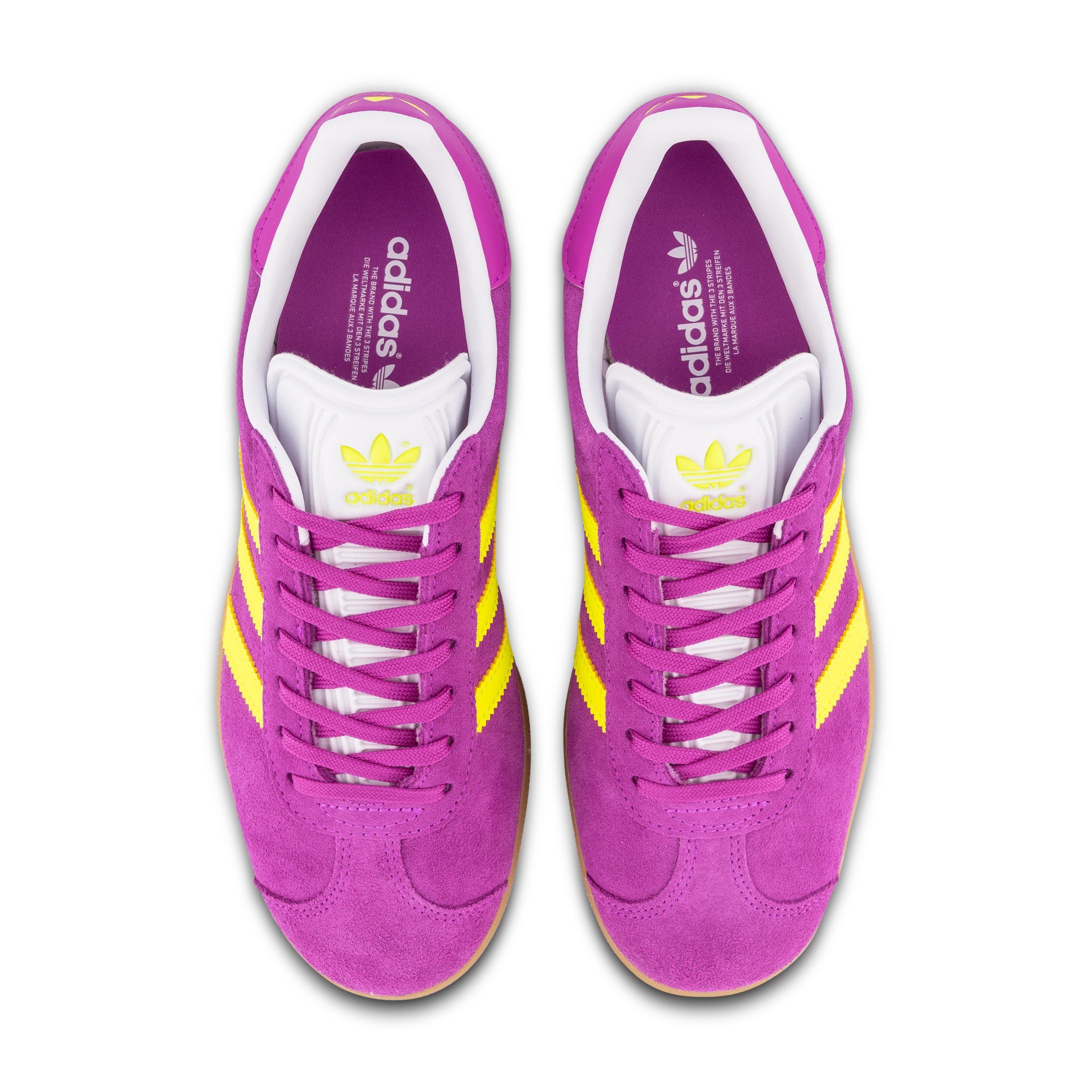 Purple adidas gazelle womens top