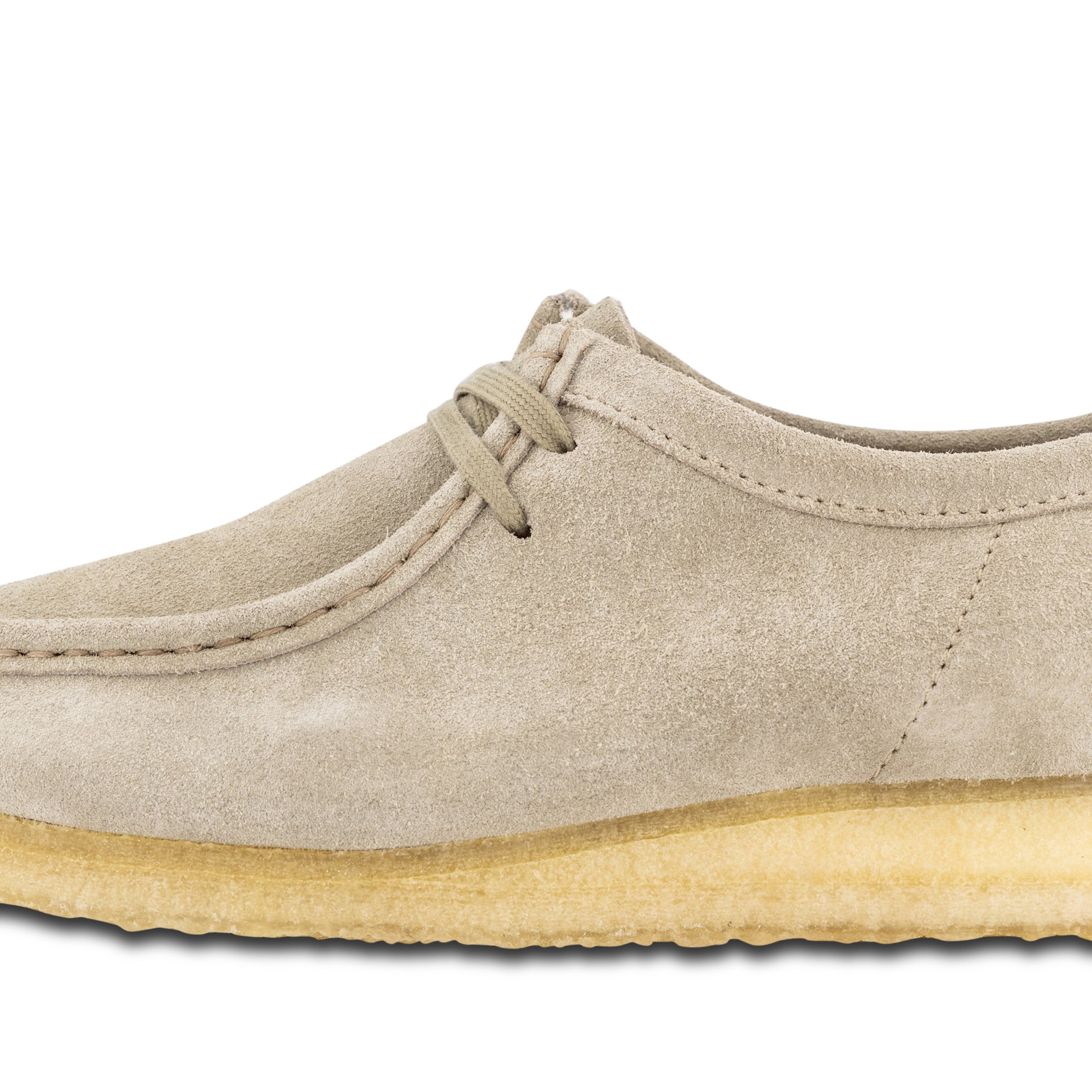 Clarks Originals Wallabee Pale Grey Suede Hype DC