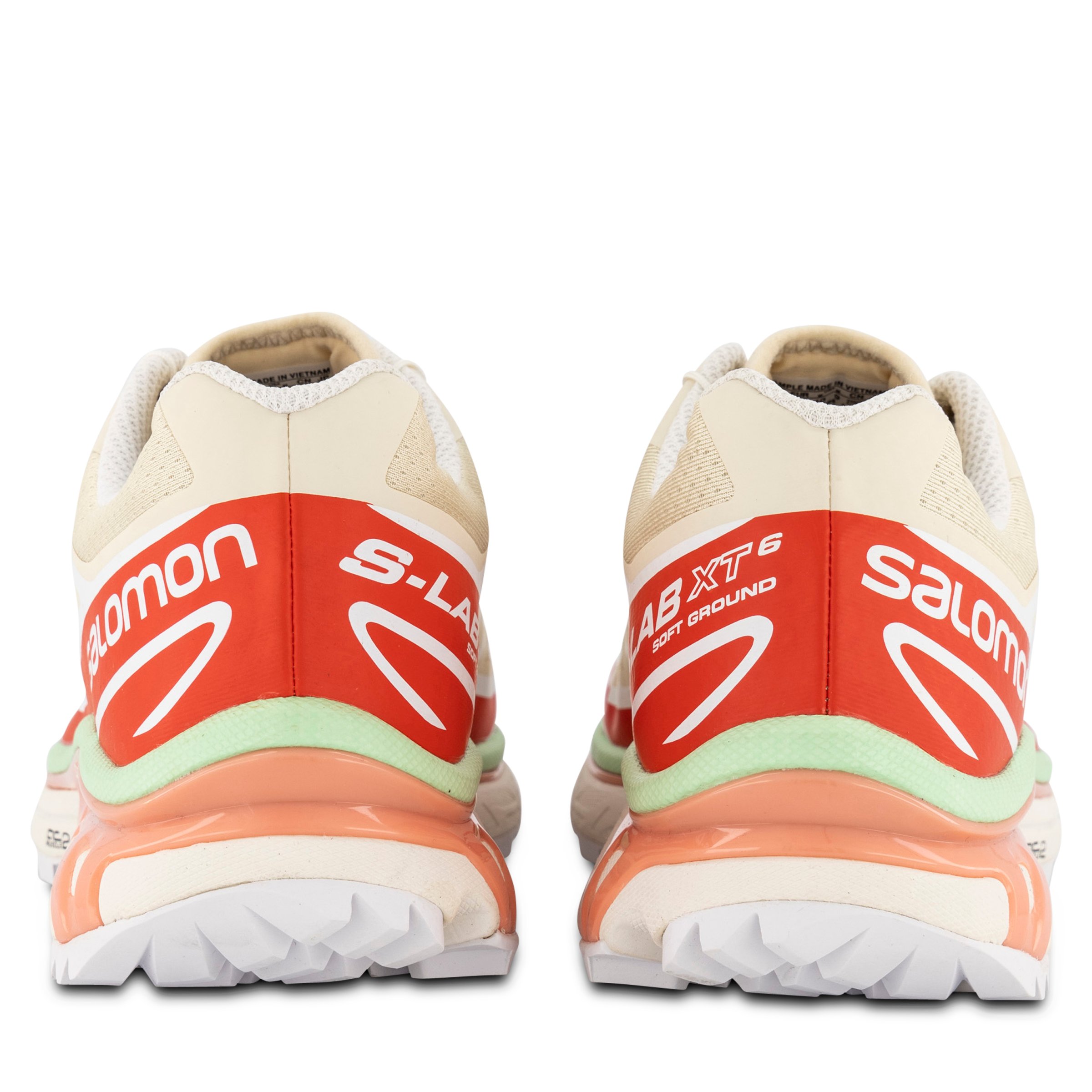 [SALOMON] スニーカー XT-6 SHORTBREAD/POPPY RED/GREEN ASH XT-6 - Shortbread/Poppy Red/Green Ash