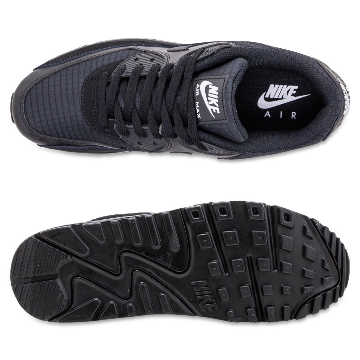 Nike air max 90 essential sale black mesh