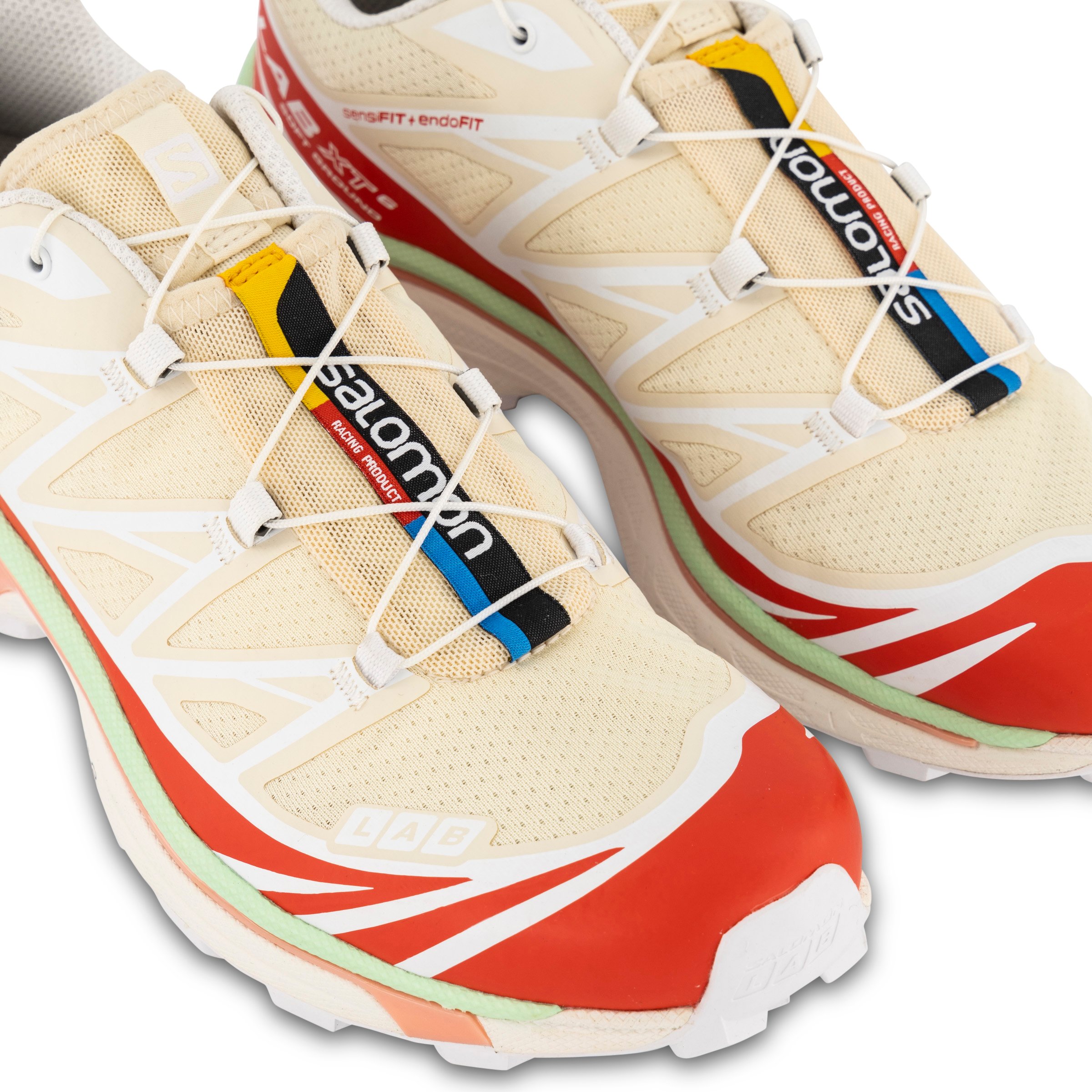 Salomon XT-6 Shortbread/Poppy Red/Green Ash | Hype DC