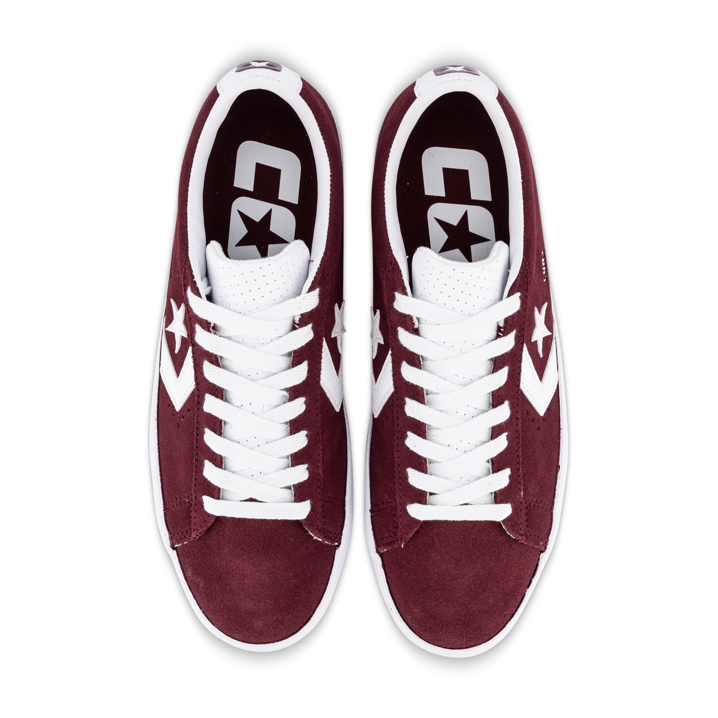 Converse PL Vulc Pro Deep Bordeaux White Hype DC