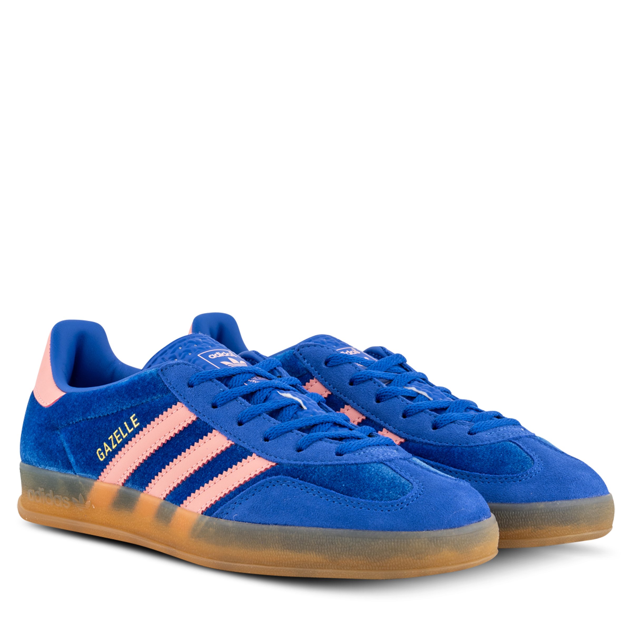 Blue suede gazelles top